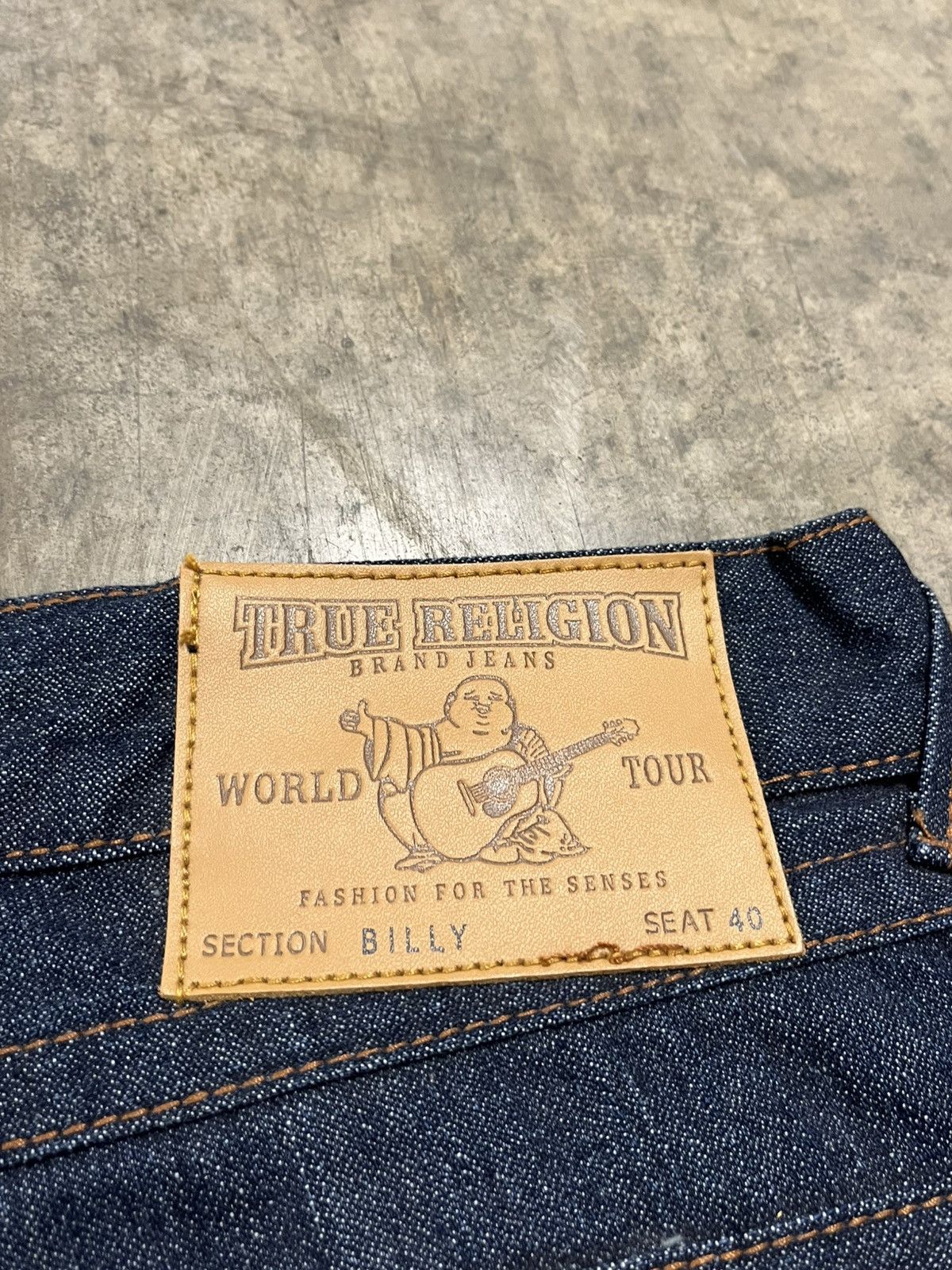 True Religion × Vintage True religion baggy fit thick stitching denim NWT RARE Size US 40 / EU 56 - 7 Thumbnail