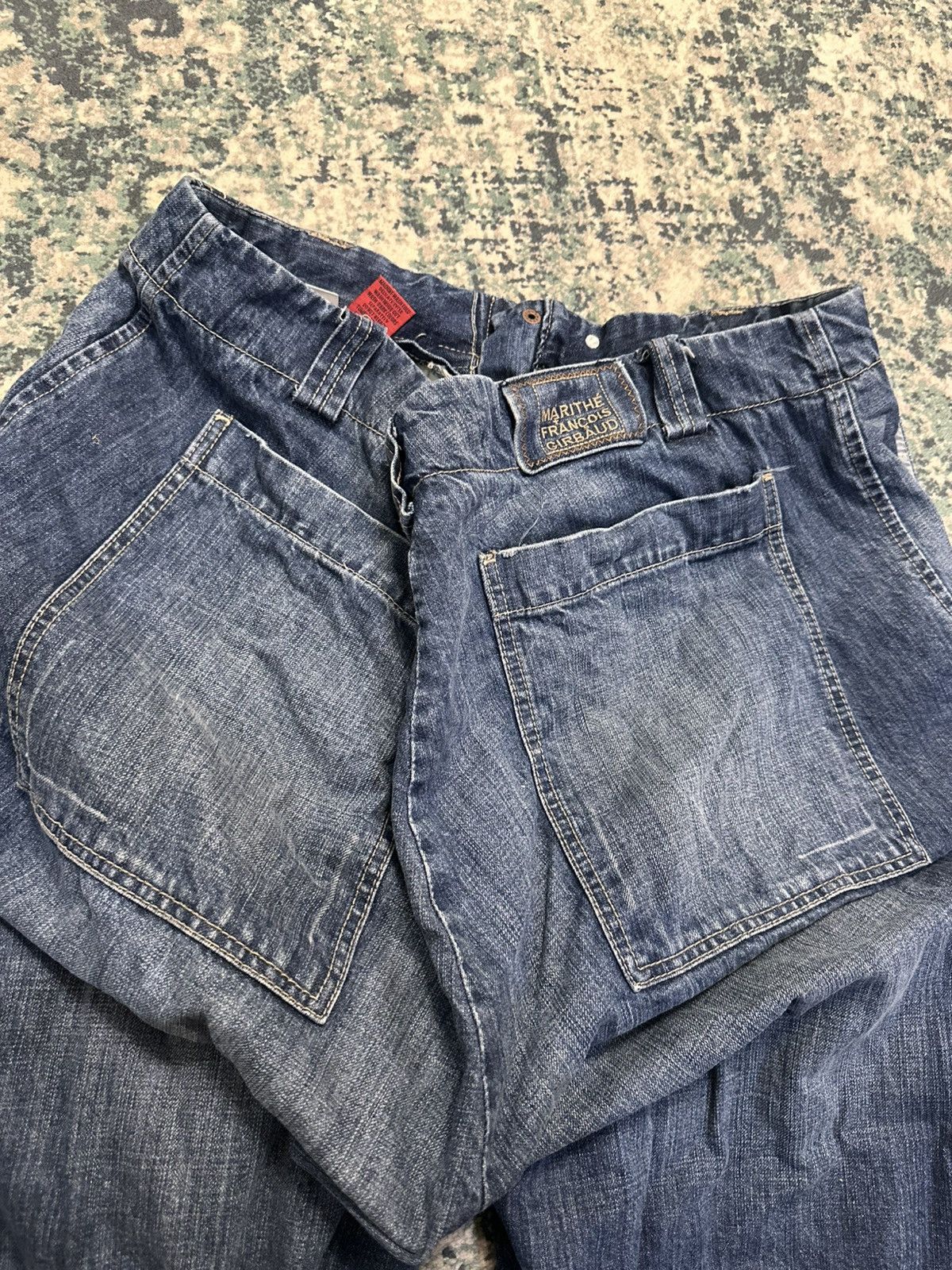 Marithe + Francois Girbaud Vintage Y2K MFG Baggy Strap Pant Size US 42 / EU 58 - 25 Thumbnail