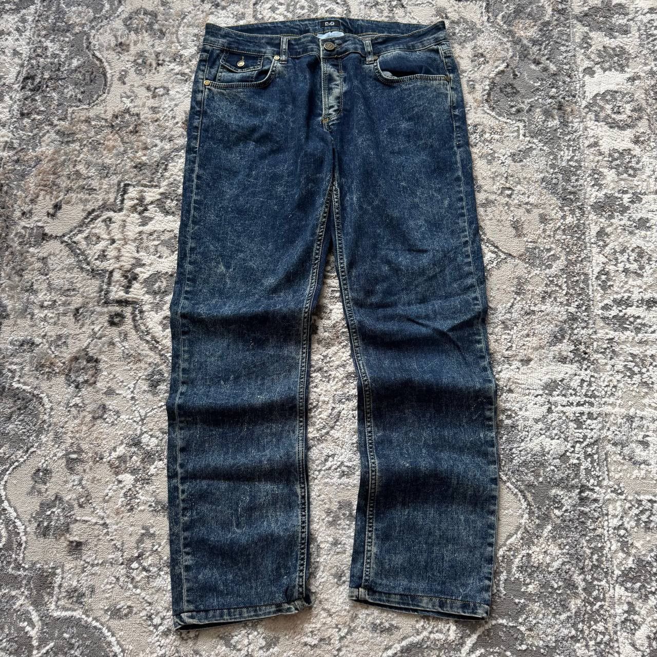 Dolce & Gabbana Dolce Gabbana Vintage Washed Stretch Retro Glam Denim Jeans Size 26" / US 2 / IT 38 - 2 Thumbnail