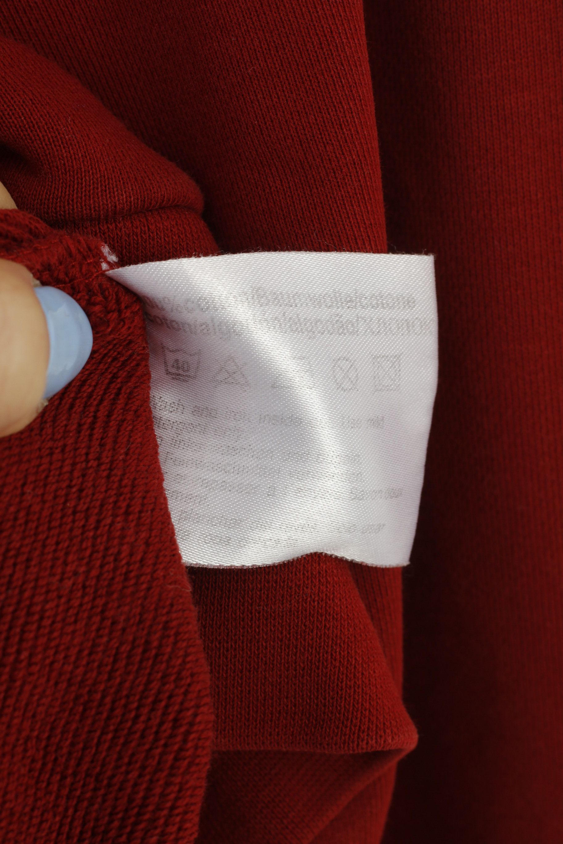 Hugo Boss Hugo Boss Men M Sweatshirt Red Hoodie Cotton 0077 Size US M / EU 48-50 / 2 - 5 Thumbnail