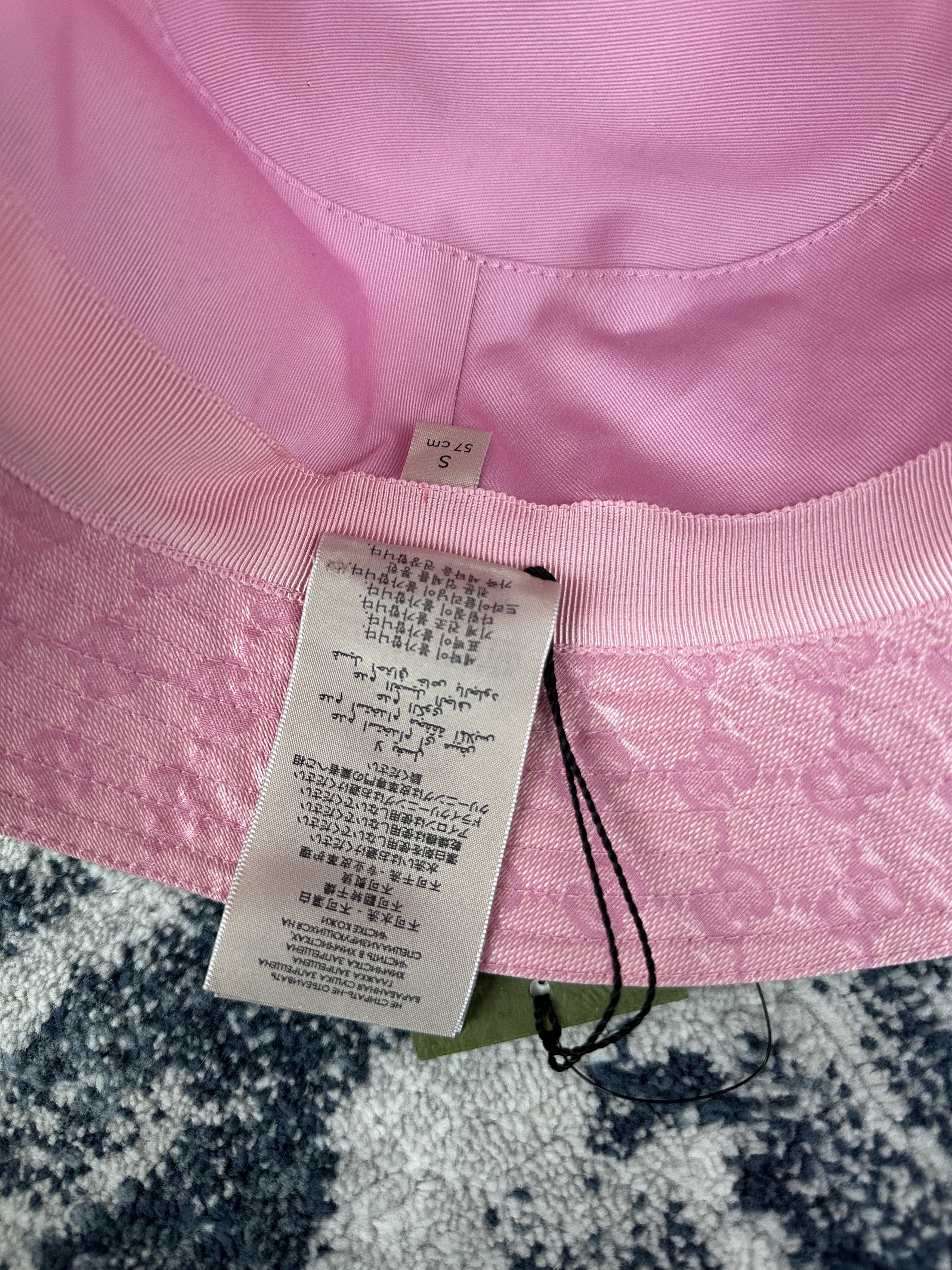 Gucci Gucci GG Pink Bucket Hat Size ONE SIZE - 5 Thumbnail