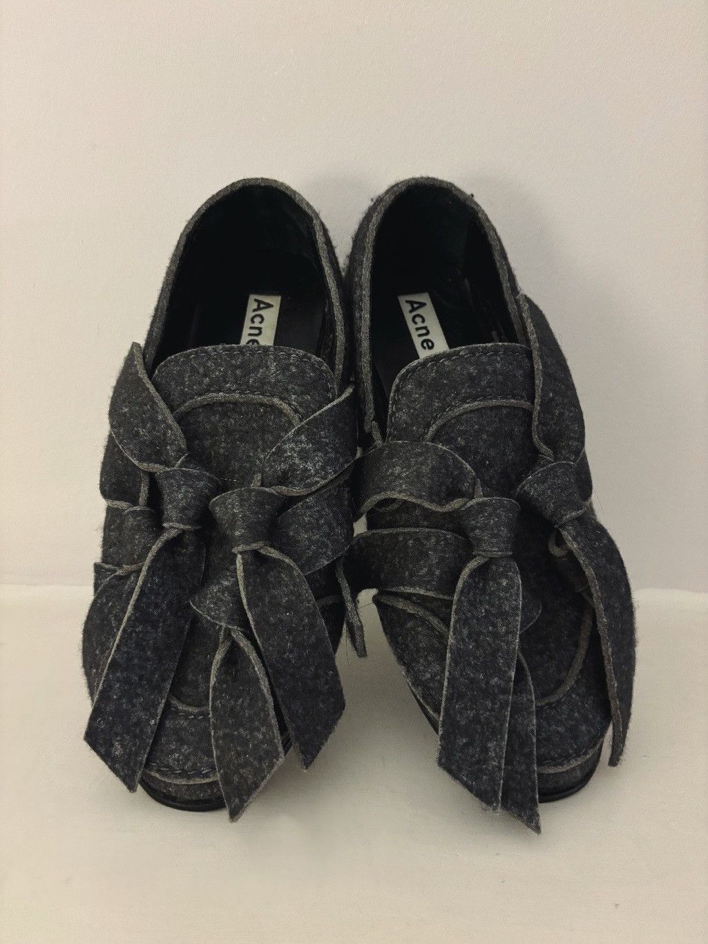 Acne Studios Acne Studios Arnie grey melange loafers Size US 7 / EU 40 - 3 Thumbnail