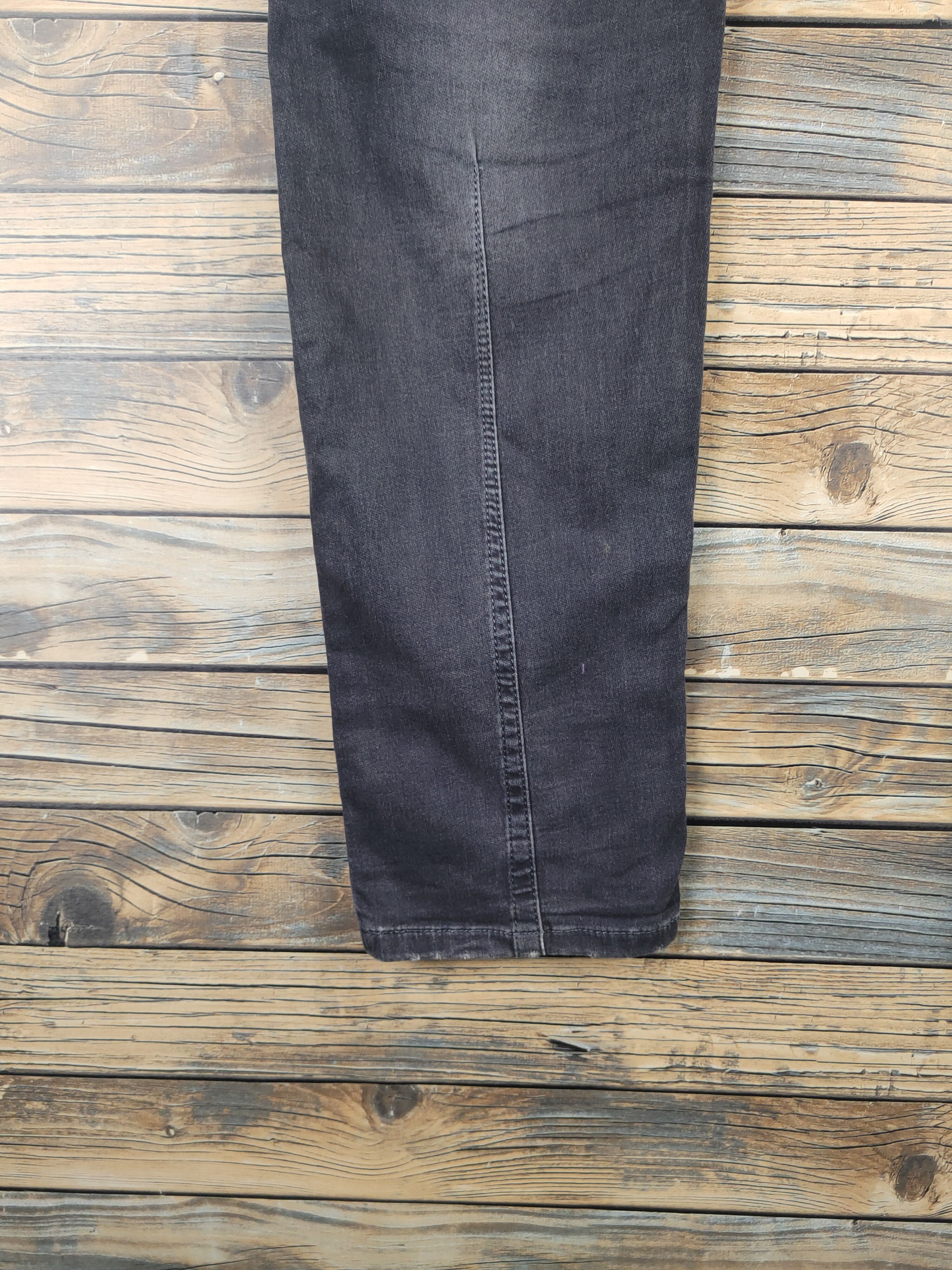 Diesel DL Diesel Black Ripped Soft Jeans sweatpants #46-237T Size US 33 - 10 Thumbnail