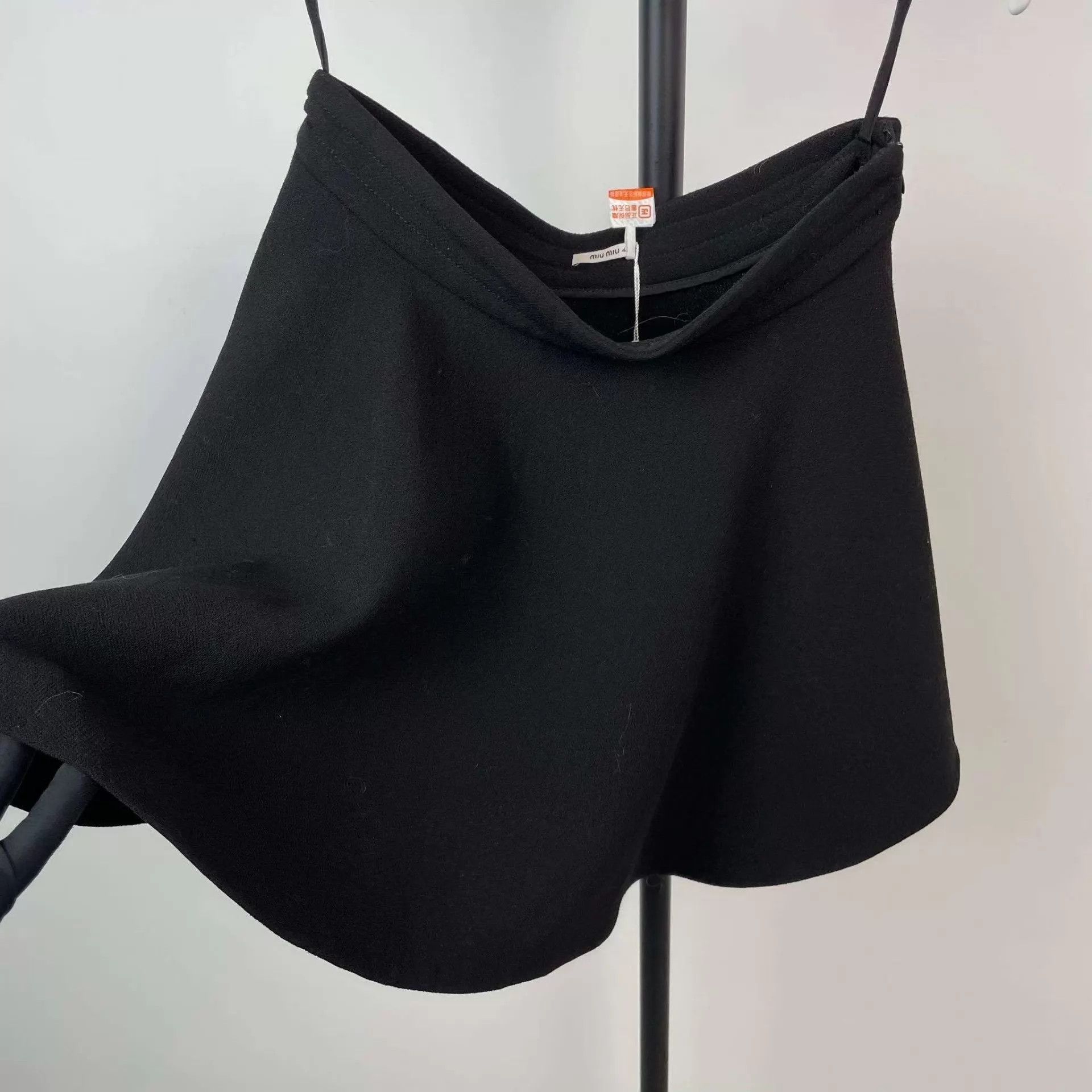 Miu Miu MIU MIU Black 42 Canvas Dress Size M / US 6-8 / IT 42-44 - 3 Thumbnail