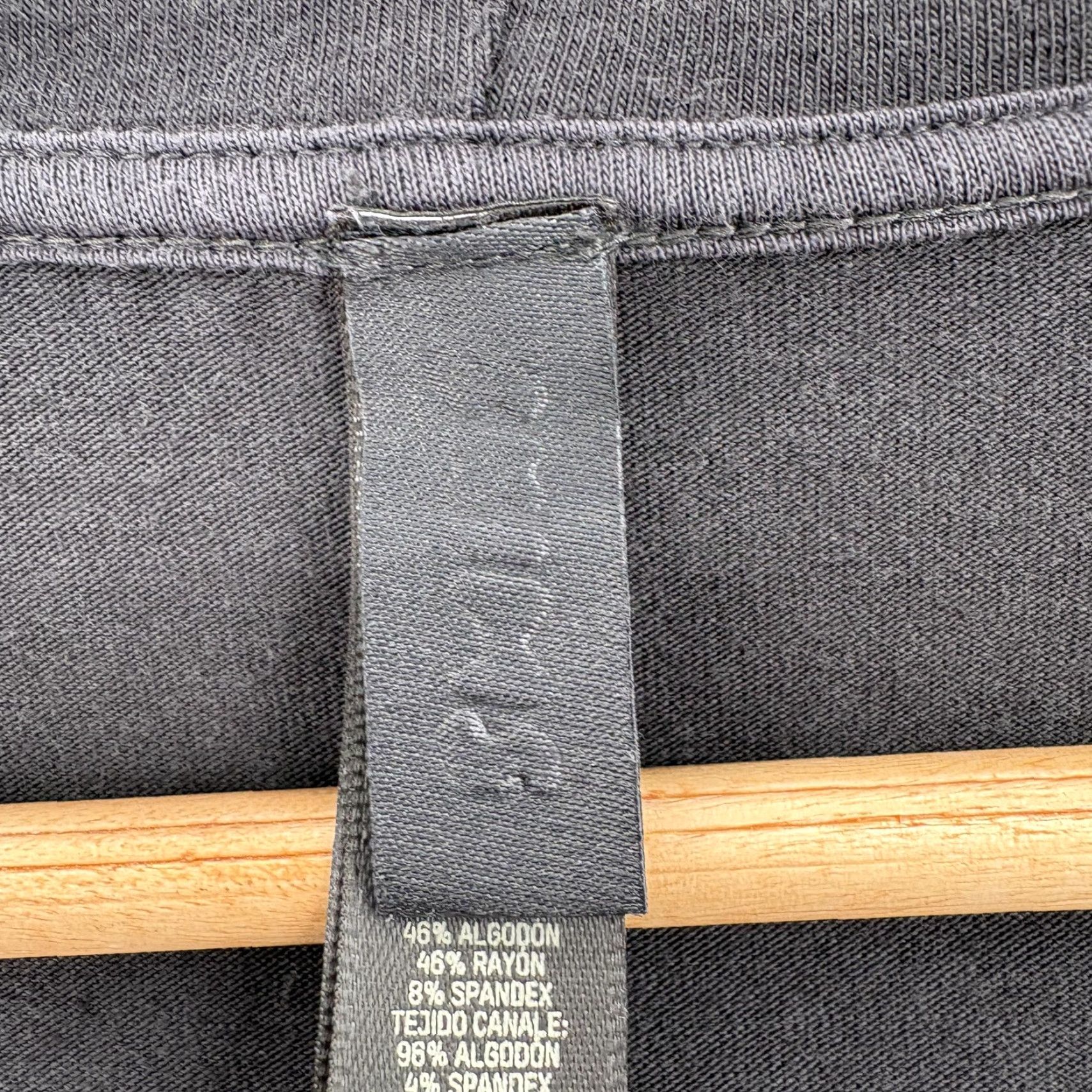 SKIMS SKIMS Cotton Fleece Classic Full Zip Hoodie Sweatshirt Gray 2X Oversized Womens Size XXL / US 16-18 / IT 52-54 - 4 Thumbnail