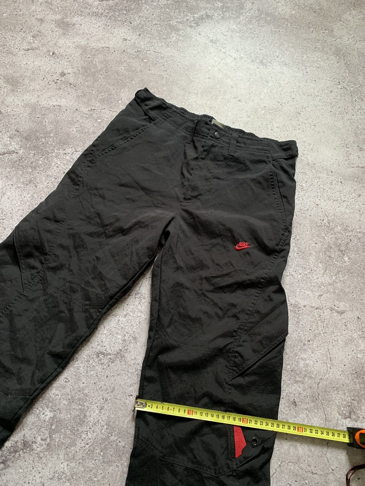 Nike × Vintage Nike Track Cargo Pants Baggy Vintage Gorpcore Drill Joggers Size US 30 / EU 46 - 8 Thumbnail