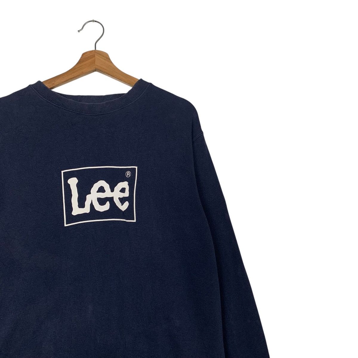 Lee Vintage Lee Box Logo Crewneck Sweatshirt Size US M / EU 48-50 / 2 - 5 Thumbnail
