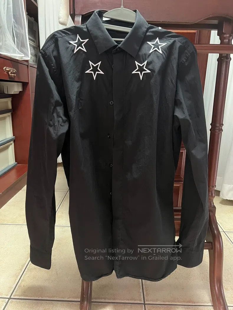 Givenchy Givenchy Star Shirt Size US M / EU 48-50 / 2 - 1 Thumbnail