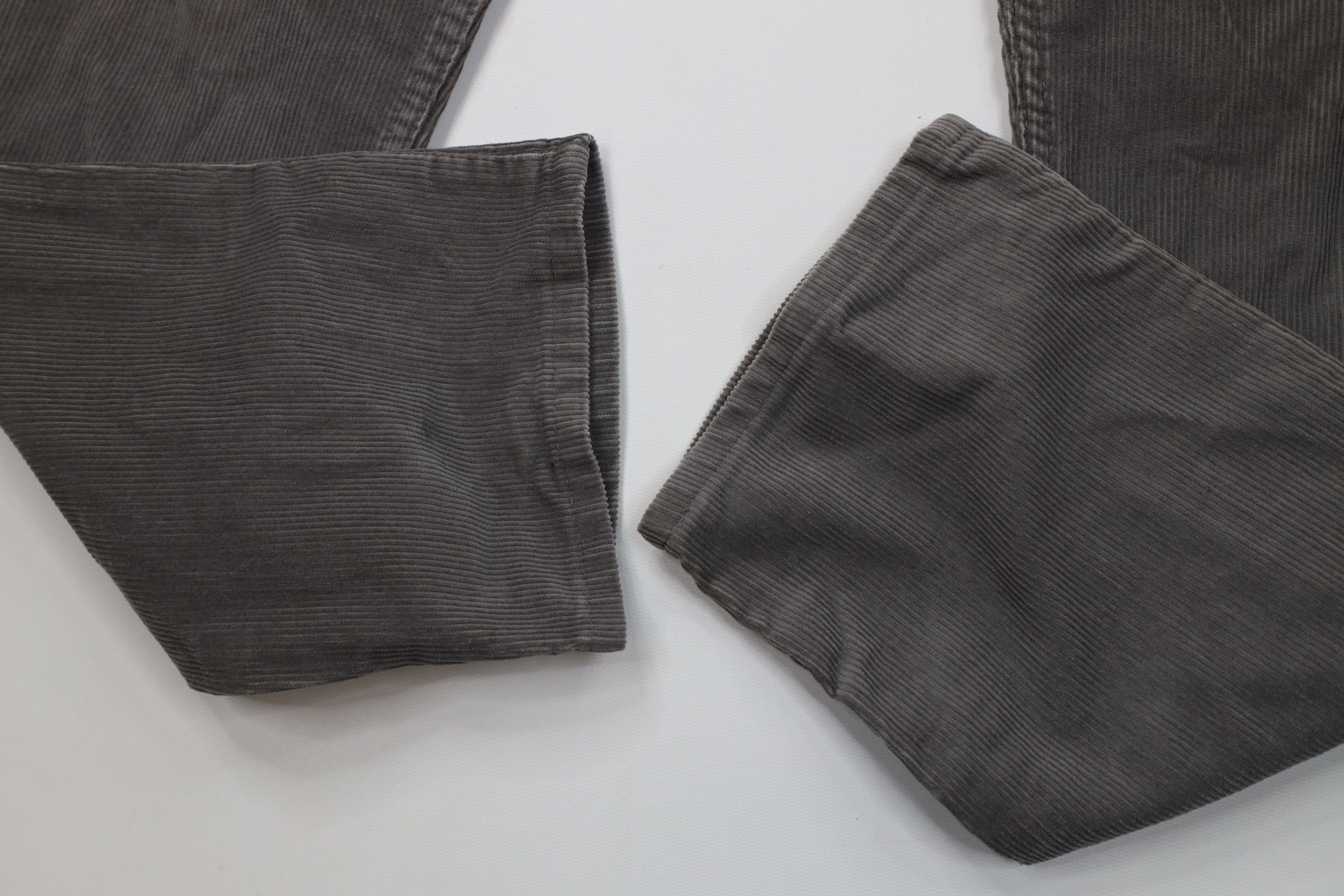 Levi's Vintage 70s 80s Levis 517xx Western Corduroy Pants Gray USA Size US 30 / EU 46 - 6 Thumbnail