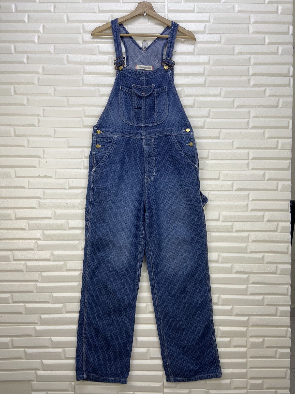 Japanese Brand Japanese Traditional Indigo Products Union Made Jumpsuits Size US 33 - 6 Thumbnail