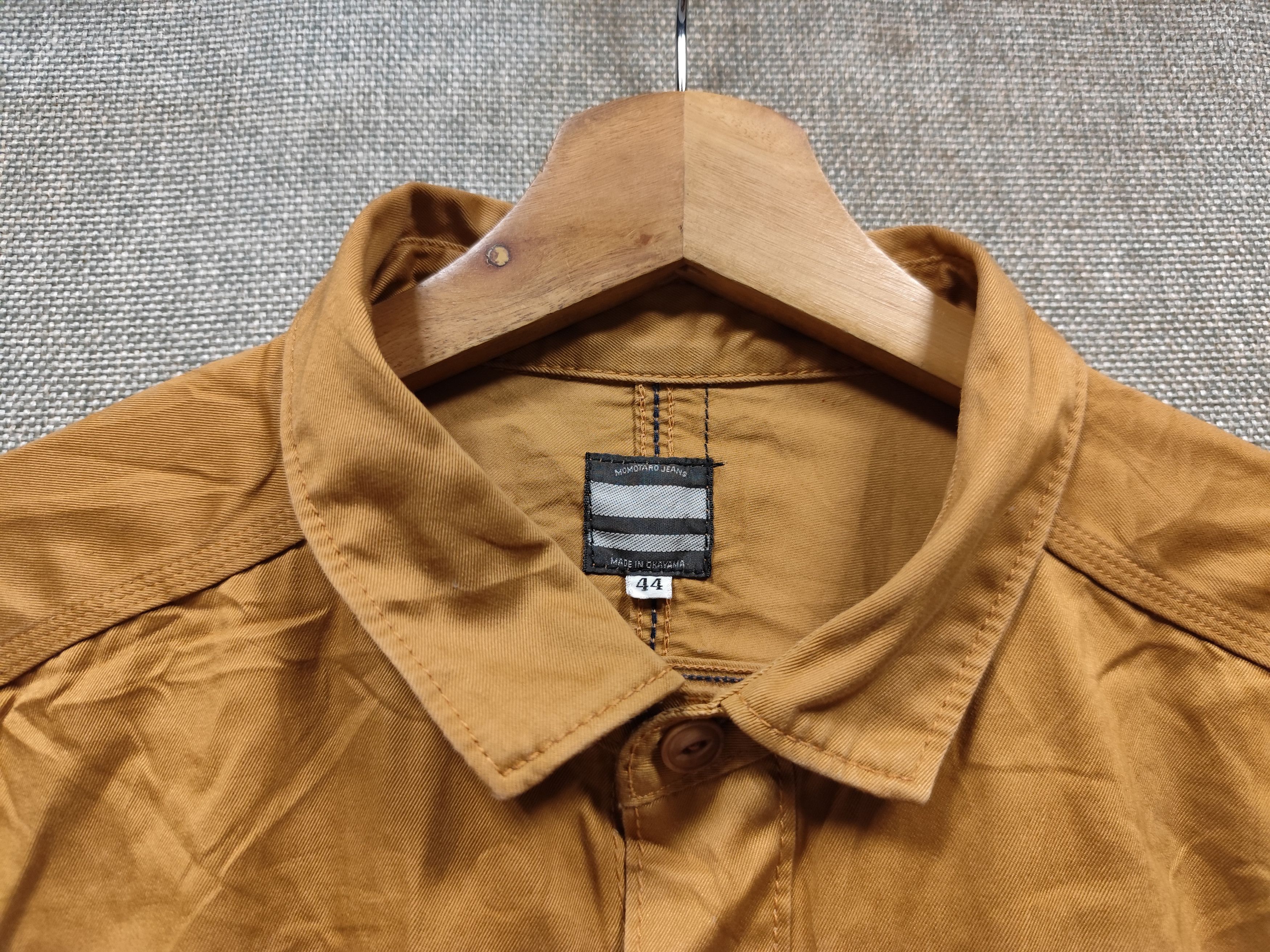 Momotaro Jeans Momotaro Chambray Brown Shirt Size US M / EU 48-50 / 2 - 5 Thumbnail