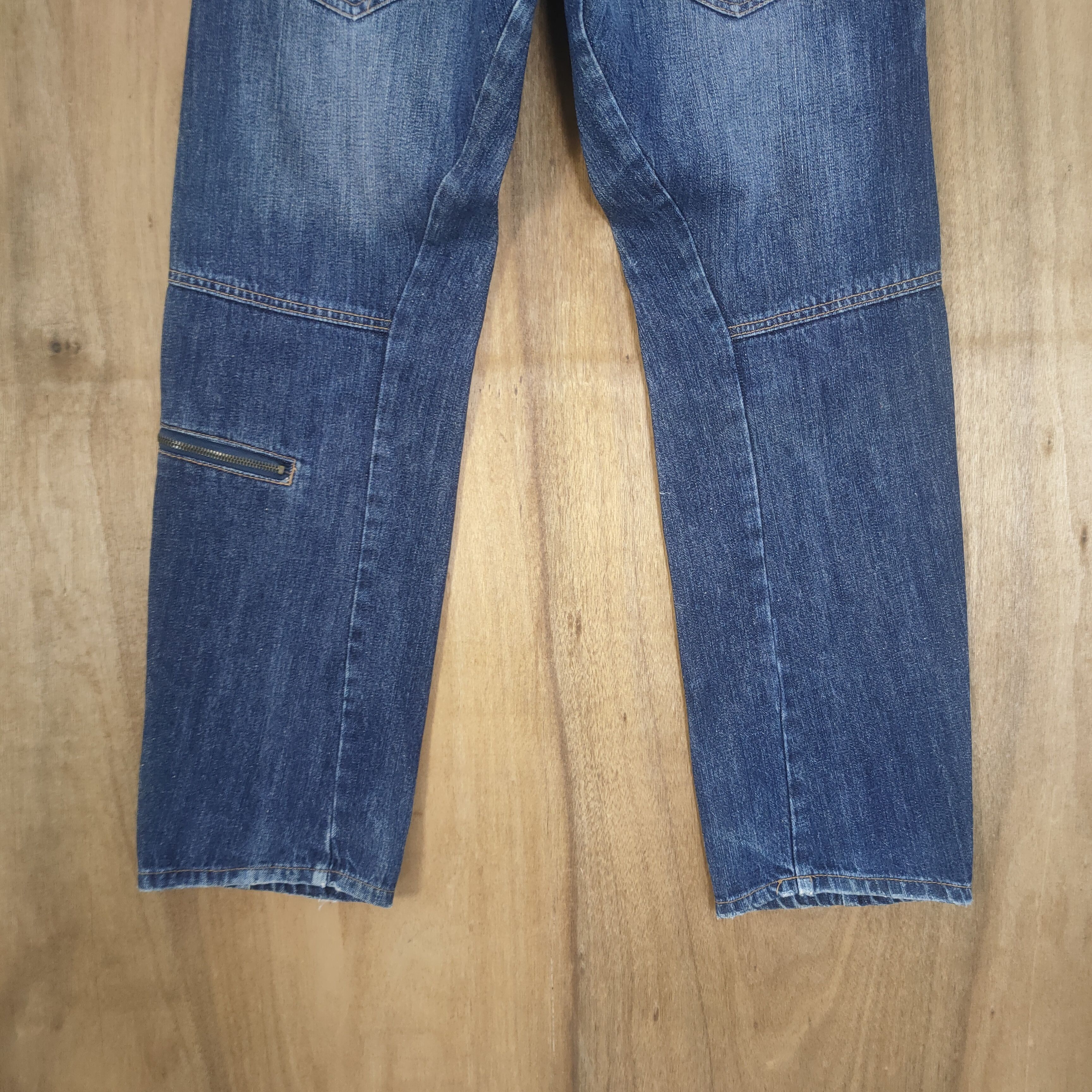 Japanese Brand VINTAGE SUGGESTIONS DOUBLE WAIST BAGGY CARGO PANTS Size US 33 - 9 Thumbnail