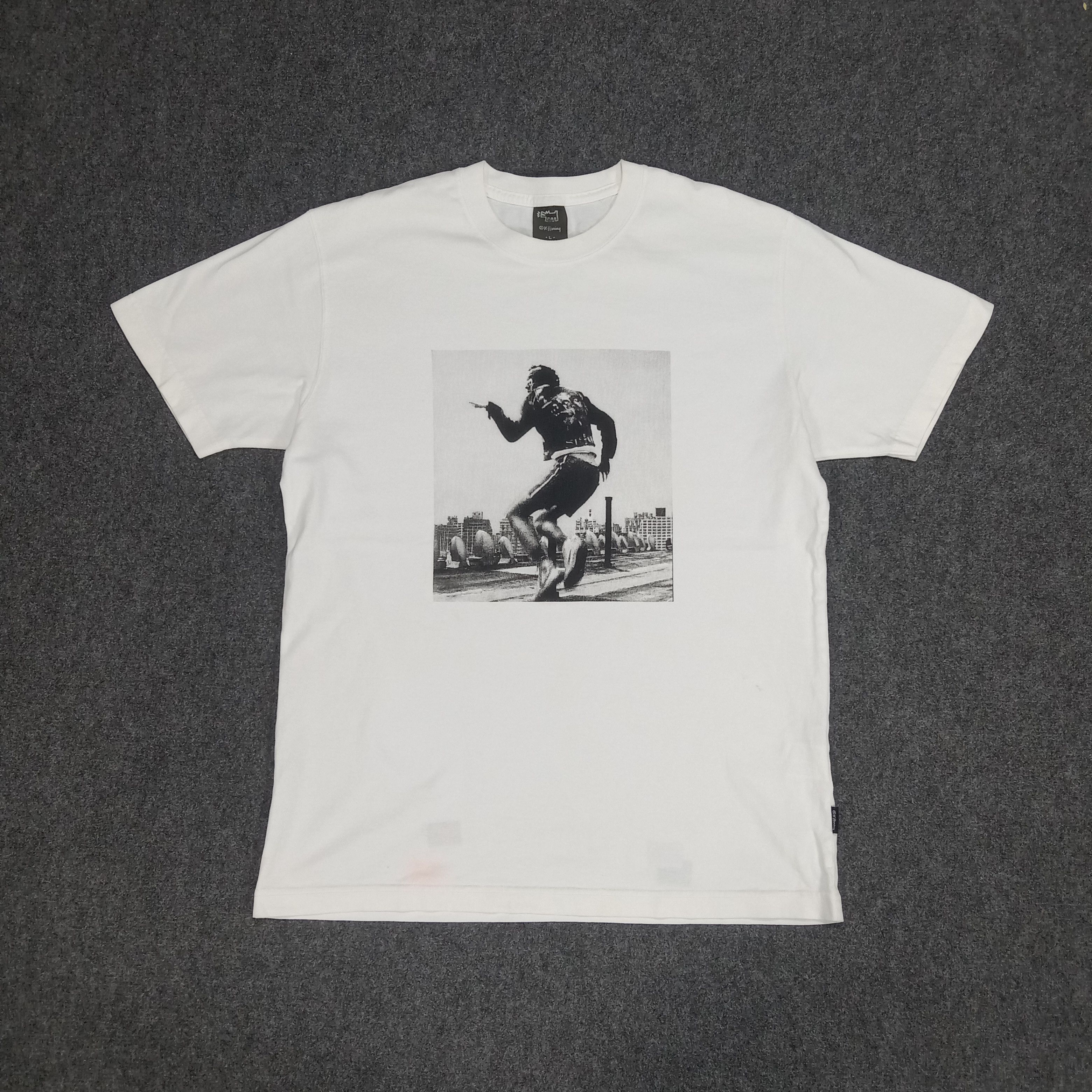 Keith Haring × Vintage Keith Haring American Photo Art Tshirt Size US L / EU 52-54 / 3 - 1 Thumbnail