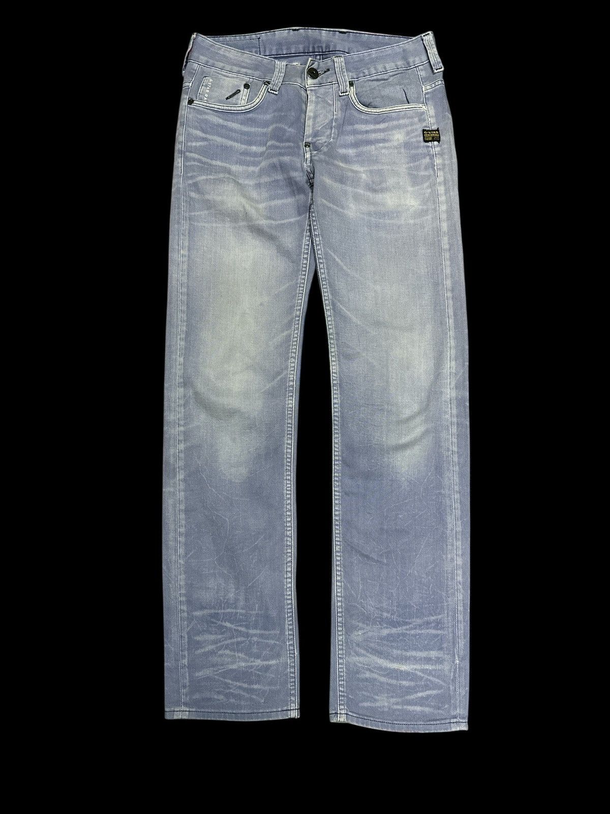 Vtg G Star Raw Blue Wash Faded 💥