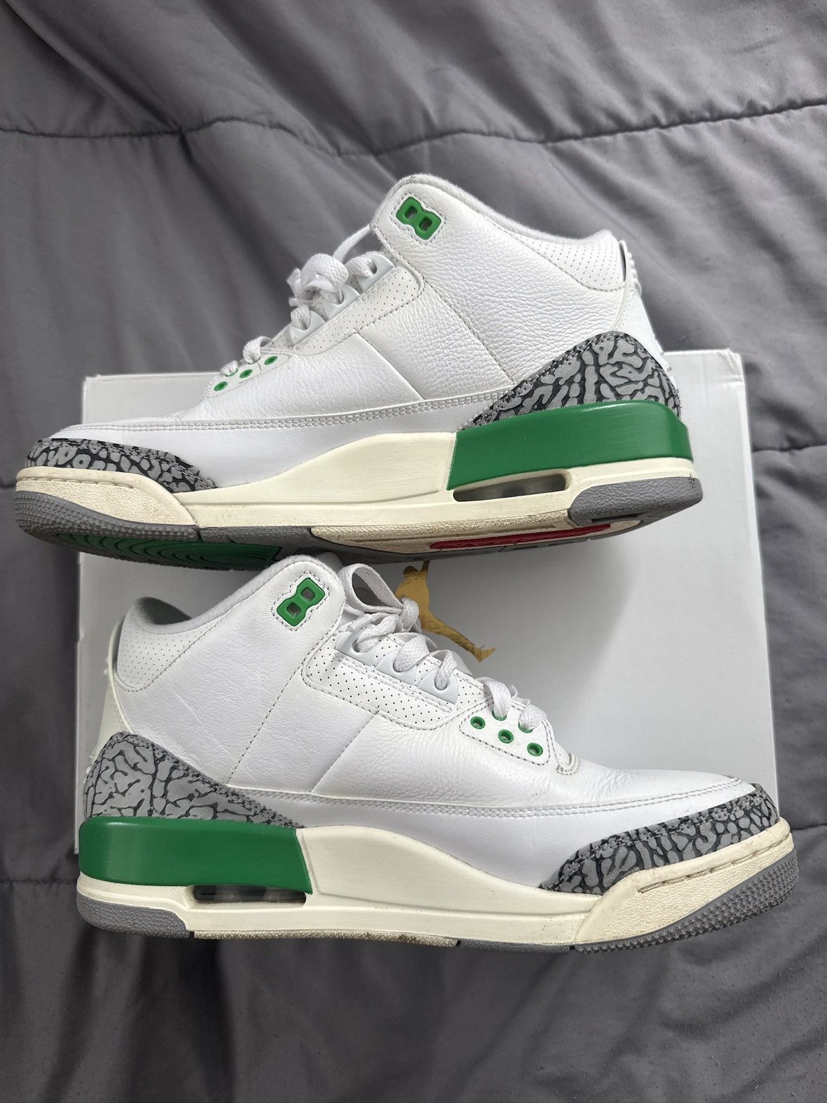 Jordan Brand Jordan Retro 3 Lucky Green Size US 9 / EU 42 - 2 Thumbnail