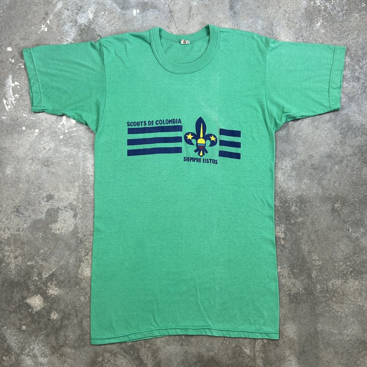 Vintage 1990s Scouts de Colombia - Siempre Listos Size US S / EU 44-46 / 1 - 1 Thumbnail