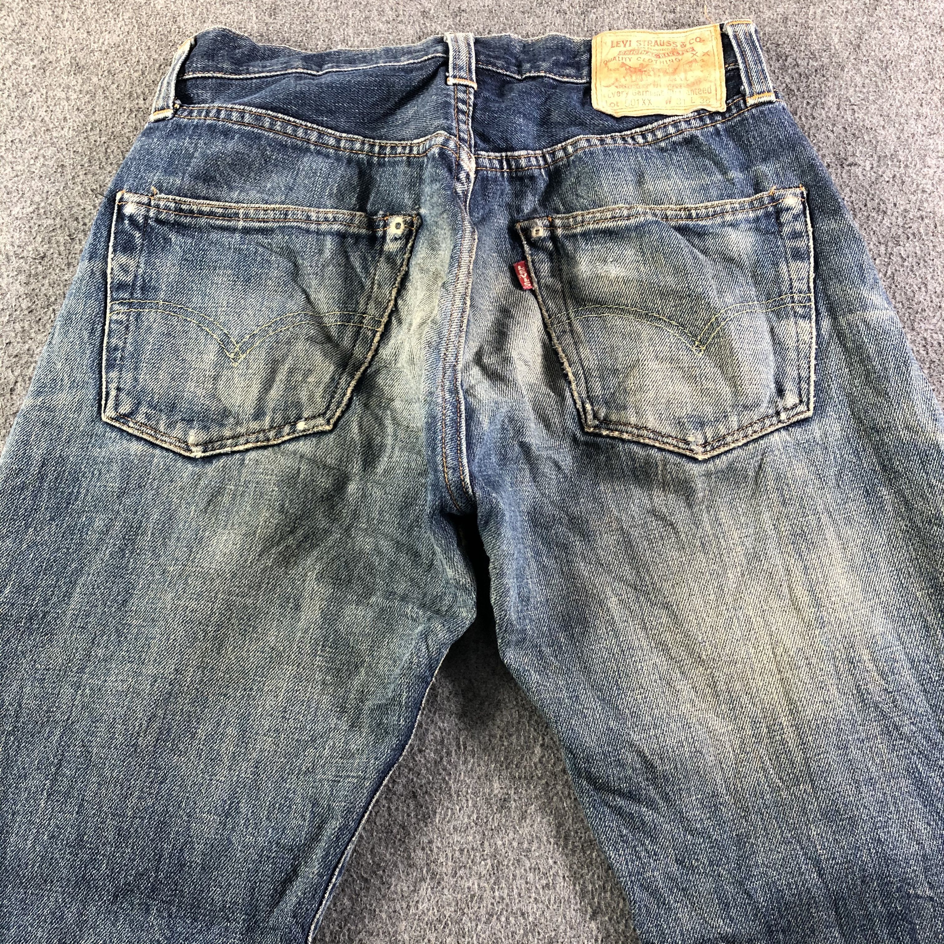 Levi's Vintage Levis 501 Redline Jeans-J3791 Size US 28 / EU 44 - 4 Thumbnail