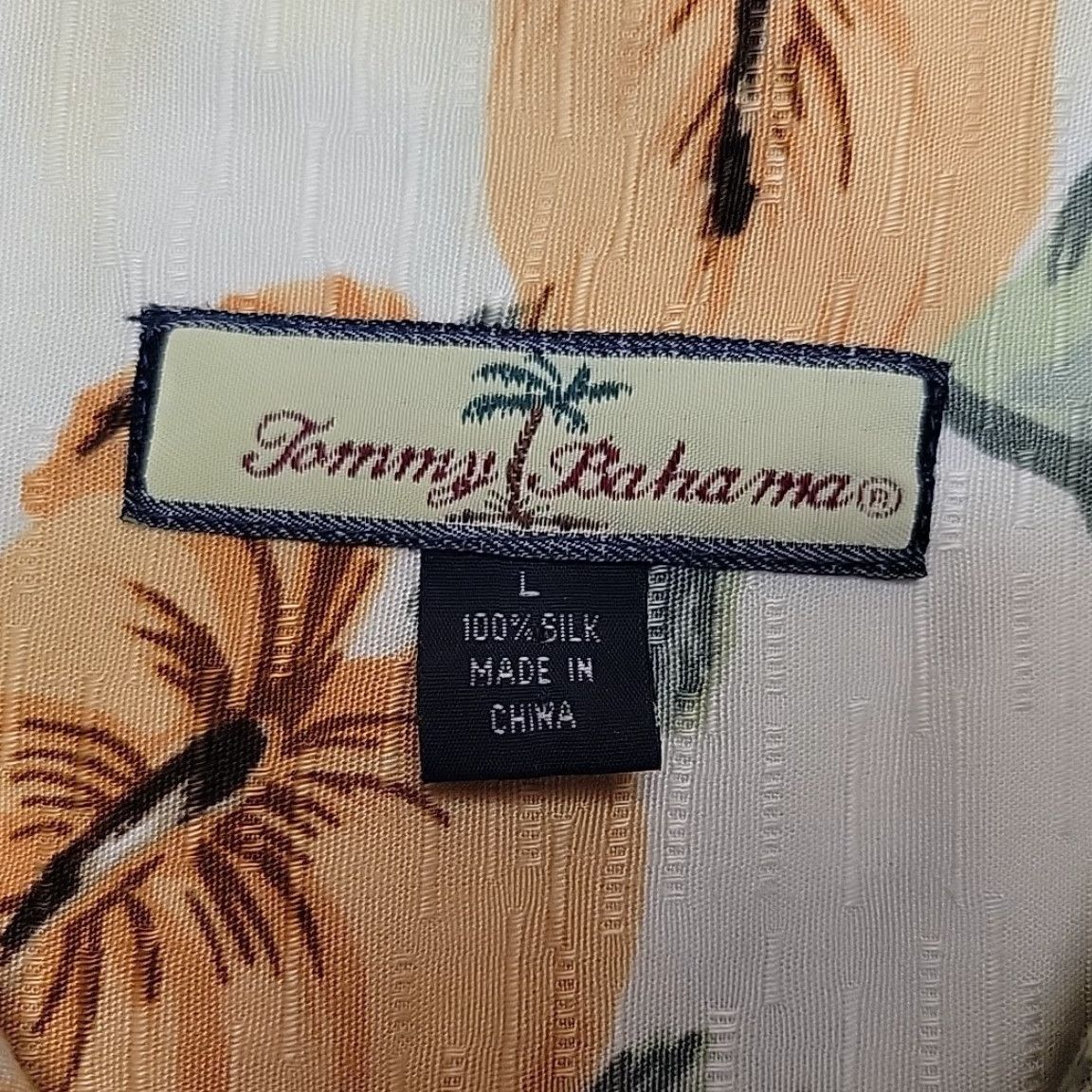 Tommy Bahama Tommy Bahama Shirt Mens Large 100% Silk Multicolor Floral Hawaiian Short Sleeve Size US L / EU 52-54 / 3 - 5 Thumbnail