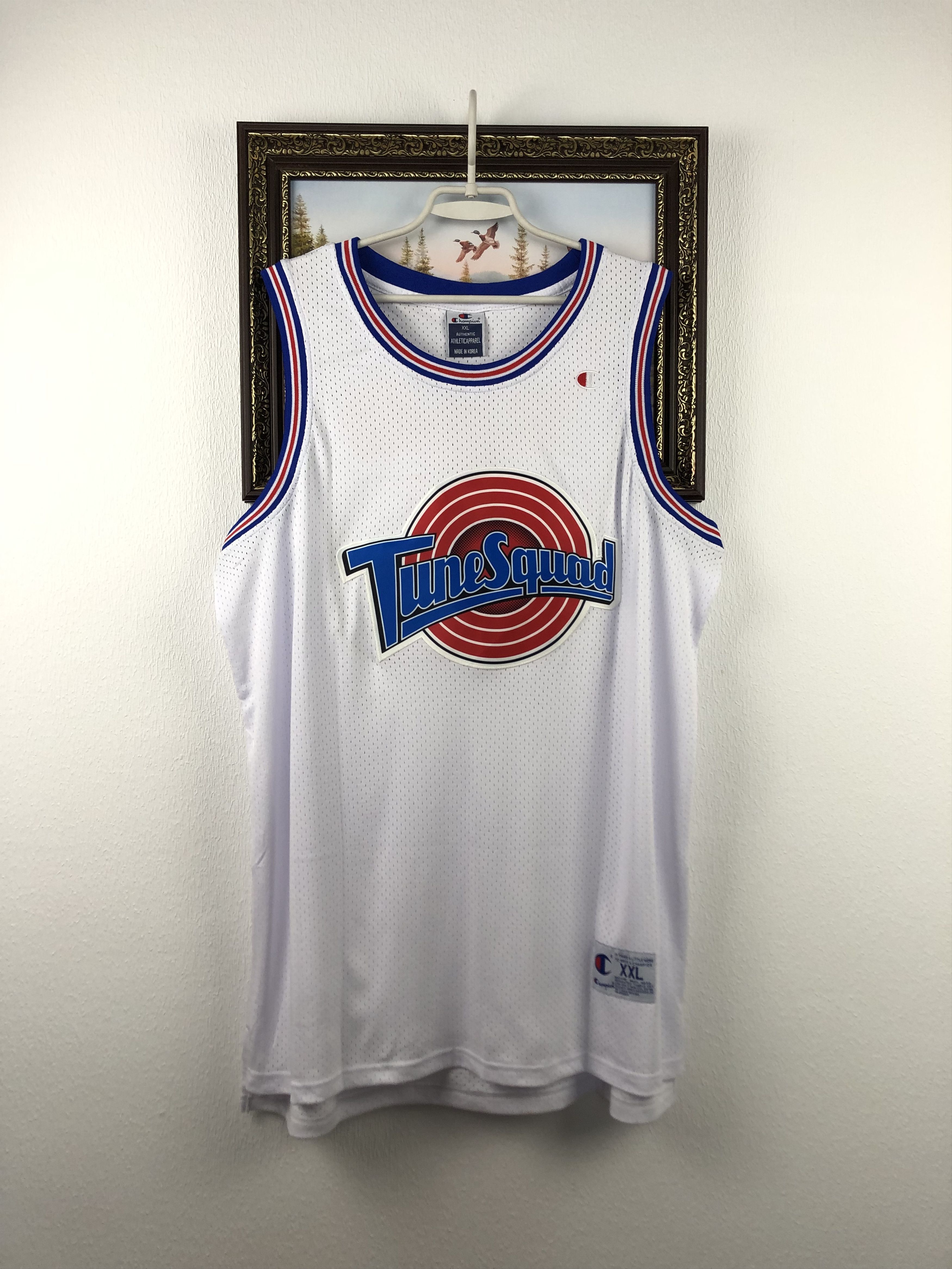 NBA Vintgae Champion Tune Squad Jordan Jersey Shirt Looney Tunes Size US XXL / EU 58 / 5 - 3 Thumbnail