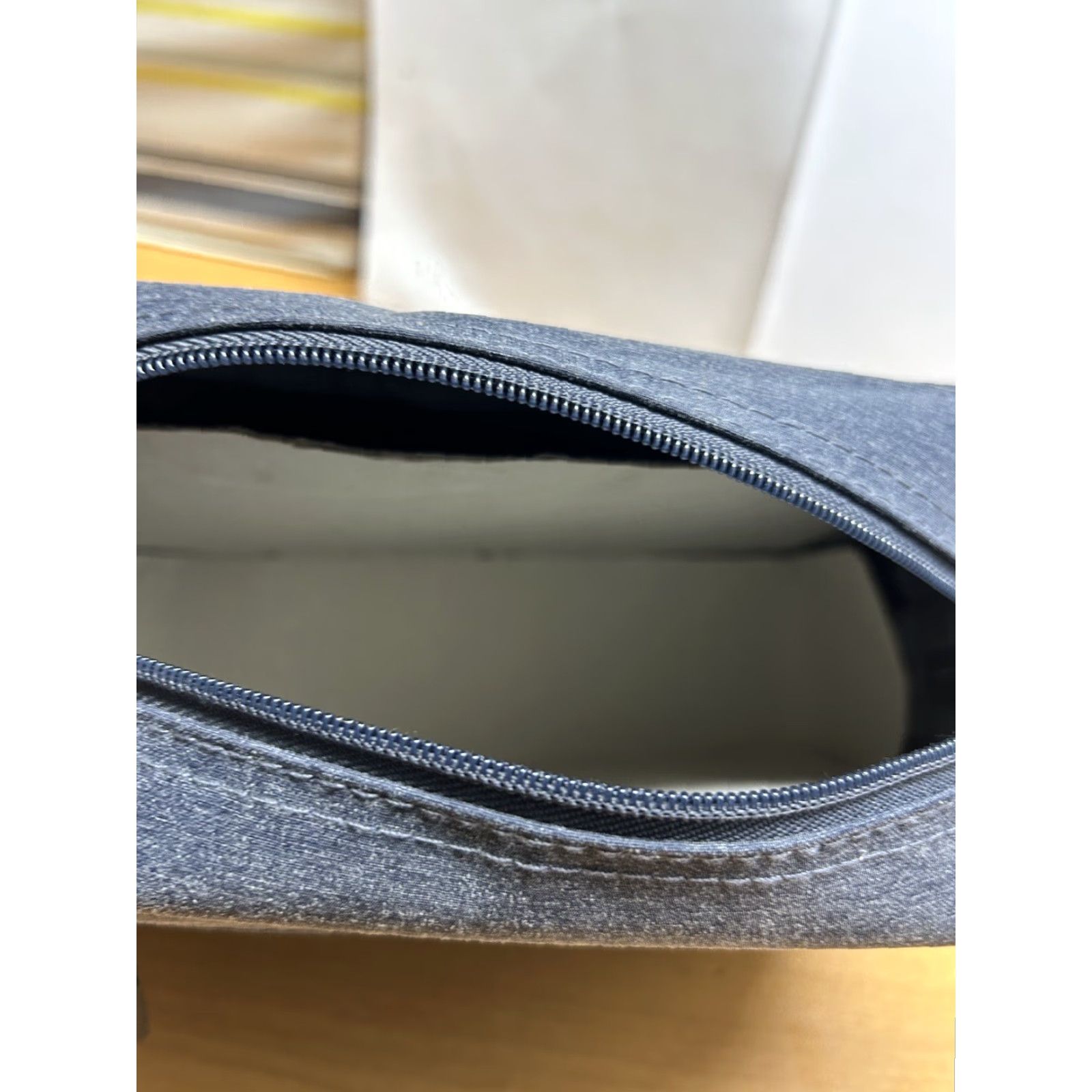 Timberland Timberland Toiletry Kits Bag Travel Blue Ripstop Fabric Medium Mens Zip Size ONE SIZE - 6 Thumbnail