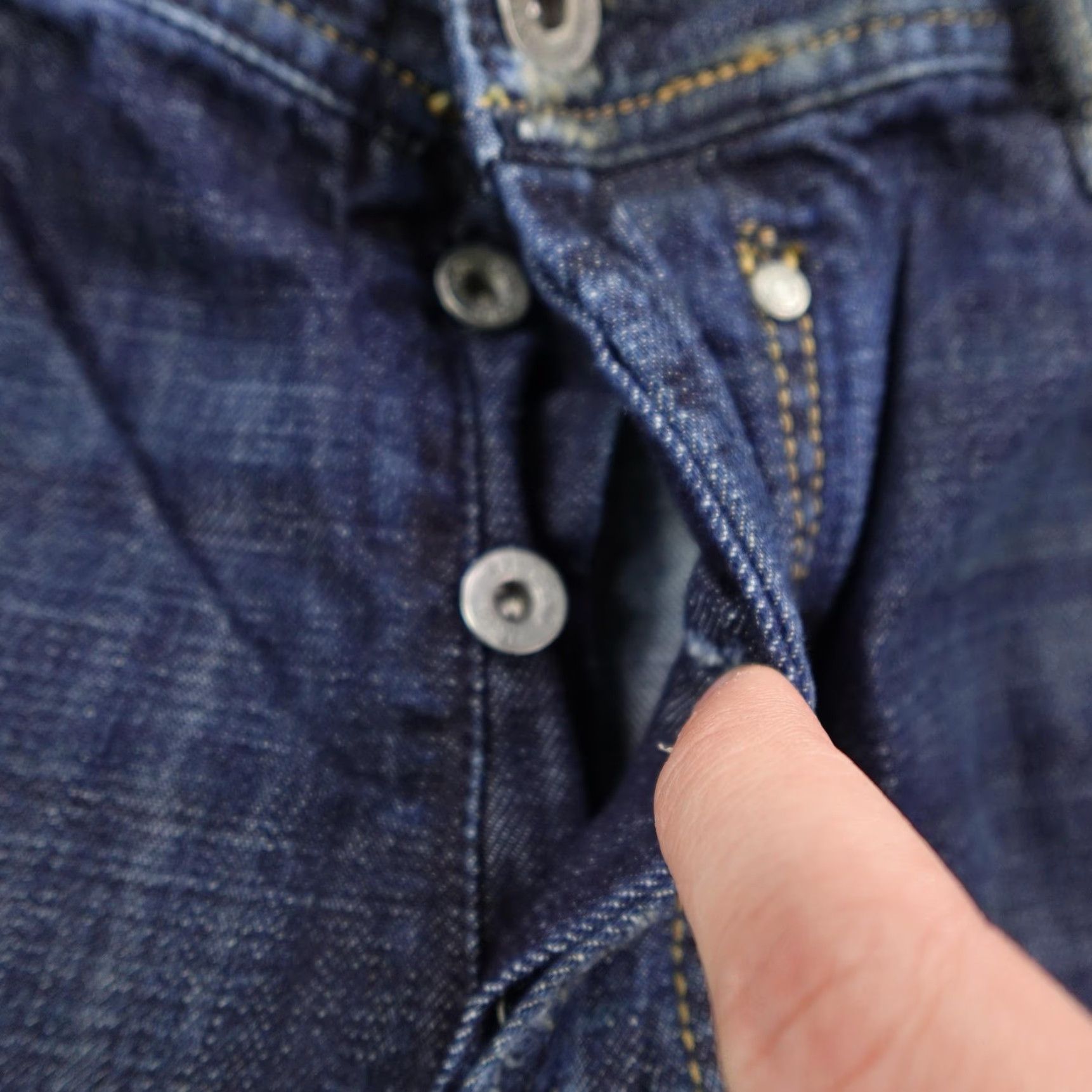 Diesel Diesel Jeans Mens 38x32 Blue Denim Quratt 008FI Button Fly Straight Loose Italy Jeans Mens 38 Blue Denim Quratt 008FI Button Fly Straight Loose Italy Size US 38 / EU 54 - 5 Thumbnail