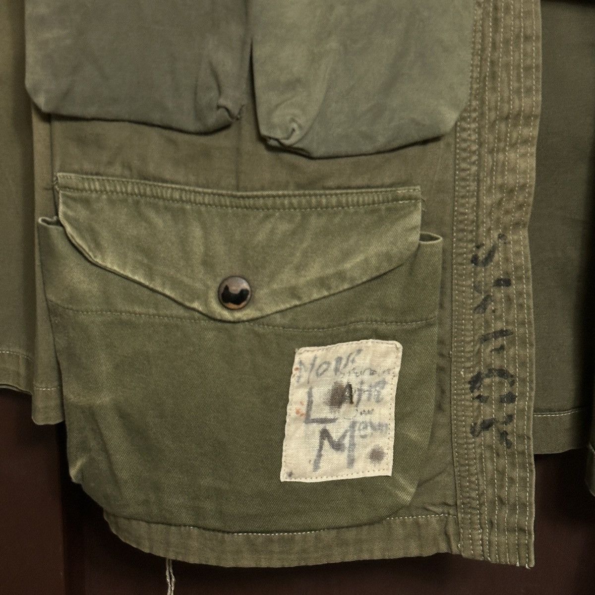 Kapital Kountry Remake Kimono yukata Military Fishing Cargo Jacket Size US M / EU 48-50 / 2 - 15 Thumbnail