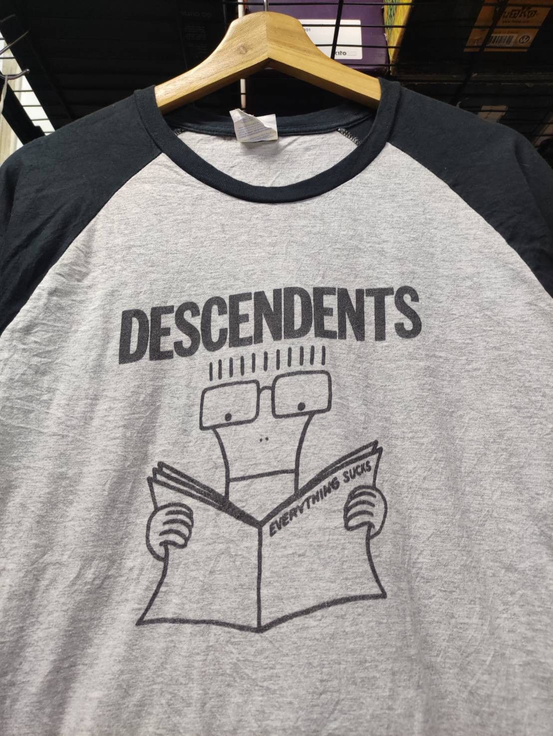Descendents " Everything Sucks " Raglan Baseball T-Shirt