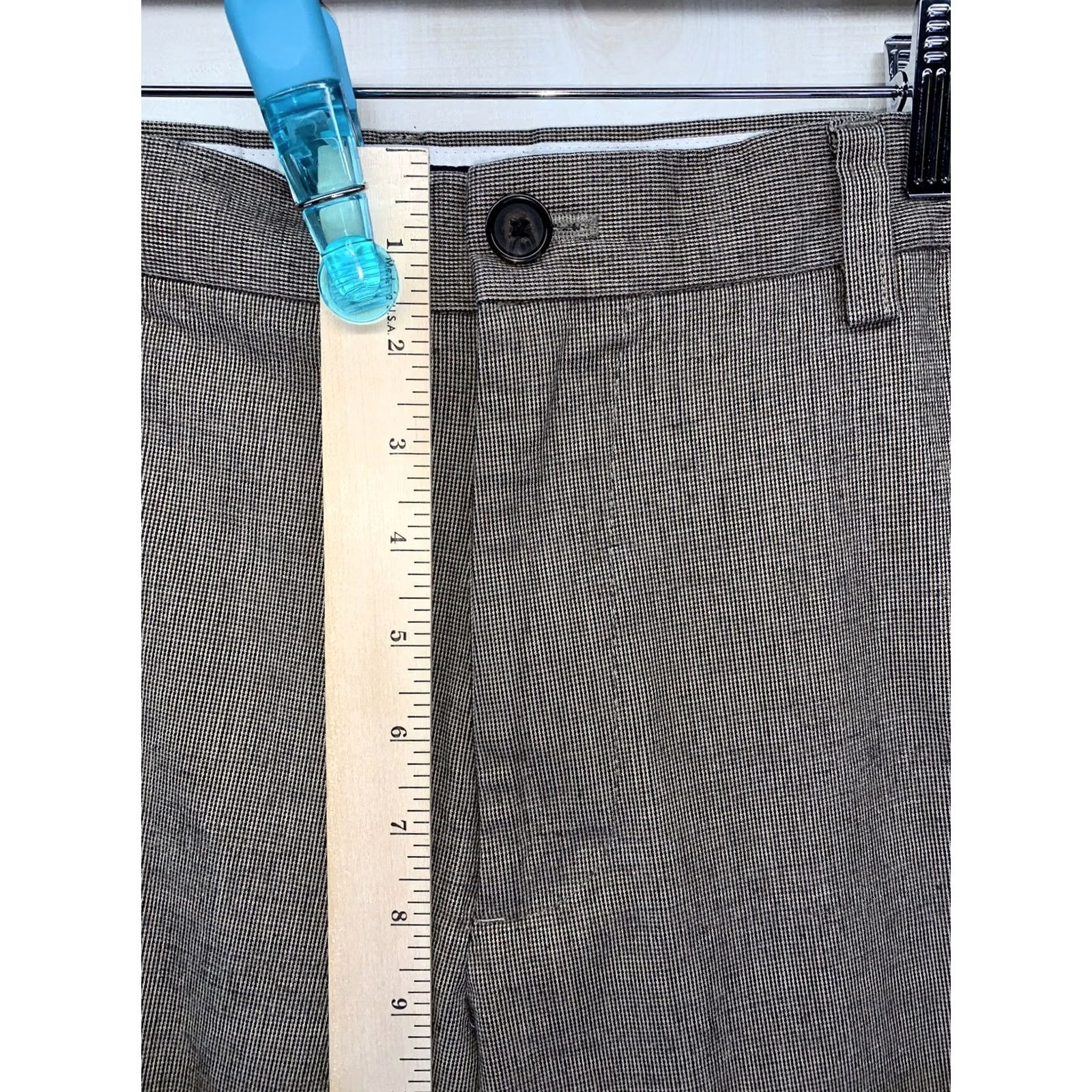 Banana Republic Banana Republic Dress Pants Men’s 34x32 Brown Cotton Workwear/Business-3825 Shirt? Size US 34 / EU 50 - 3 Thumbnail