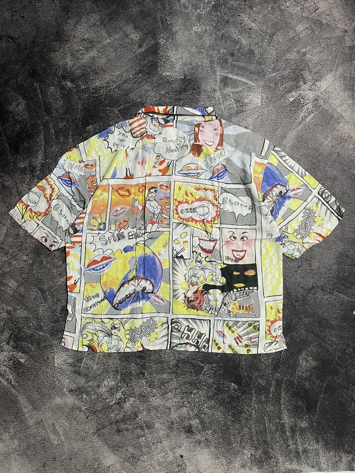 Tsumori Chisato Tsumori Chisato x Niko And Open Collar Comic Pattern Size US L / EU 52-54 / 3 - 7 Thumbnail