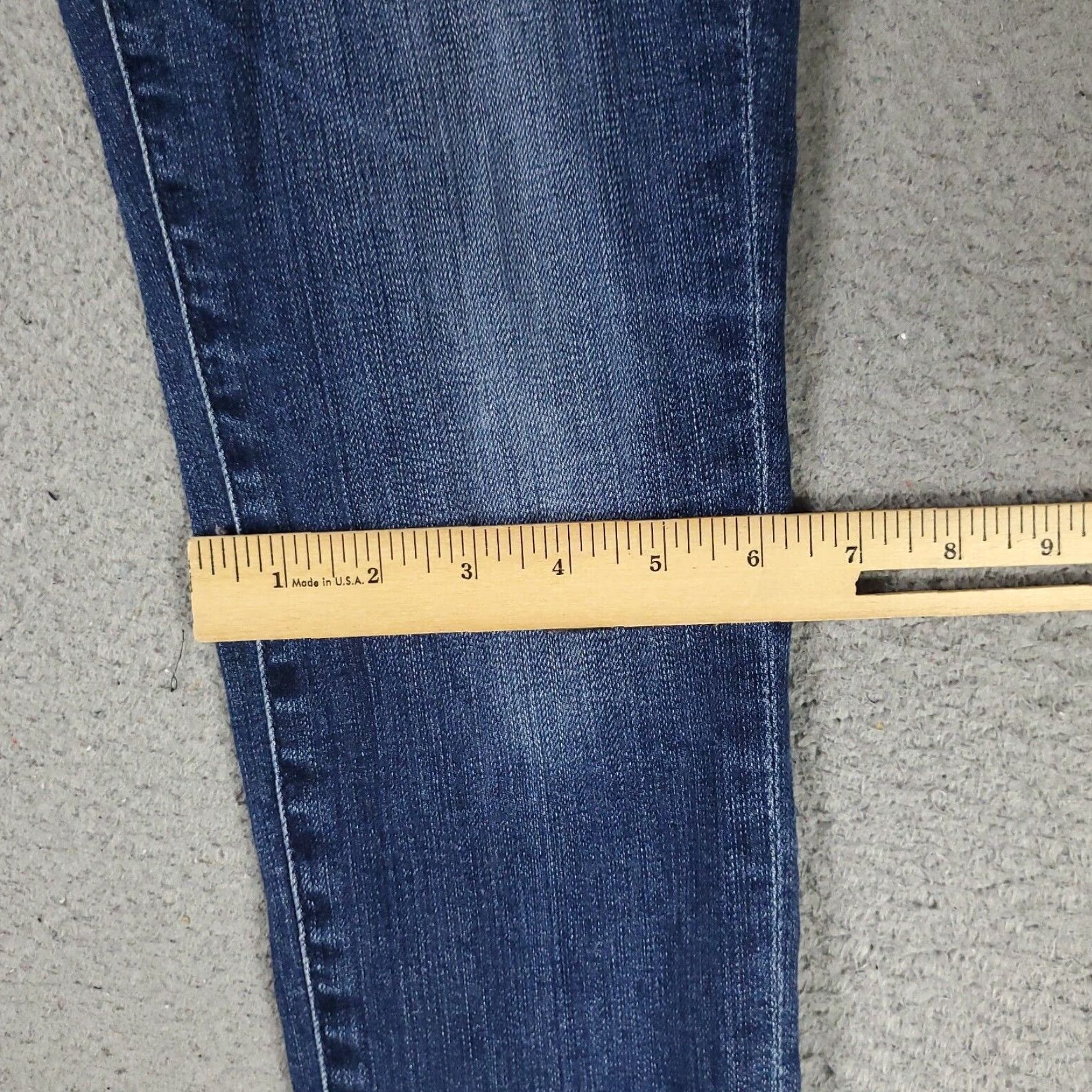 Vintage VINTAGE AG Adriano Goldschmied Womens Jeans 27x27 Denim Slim Skinny Low Rise Blue 90s Girls Size 27" / US 4 / IT 40 - 7 Thumbnail