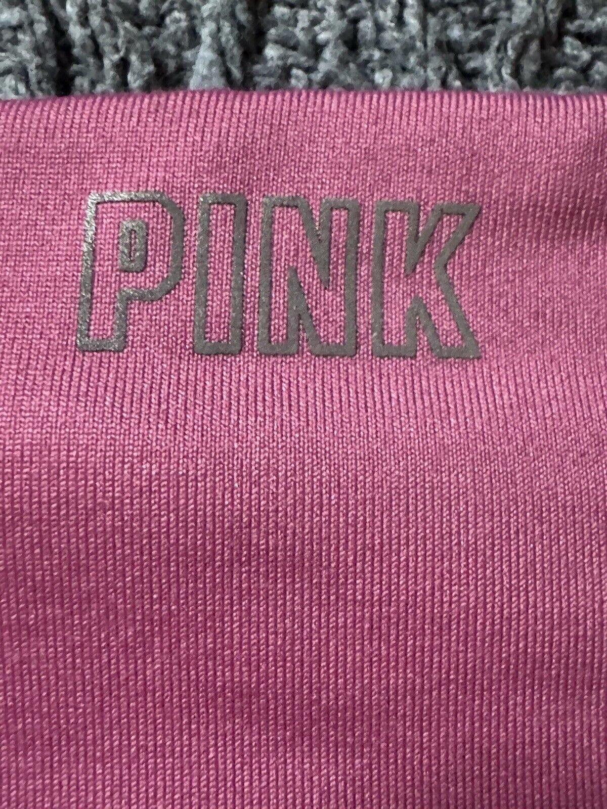 Designer Victoria’s Secret PINK XS Pink Leggings Velvet Stripe Size 26" / US 2 / IT 38 - 3 Thumbnail