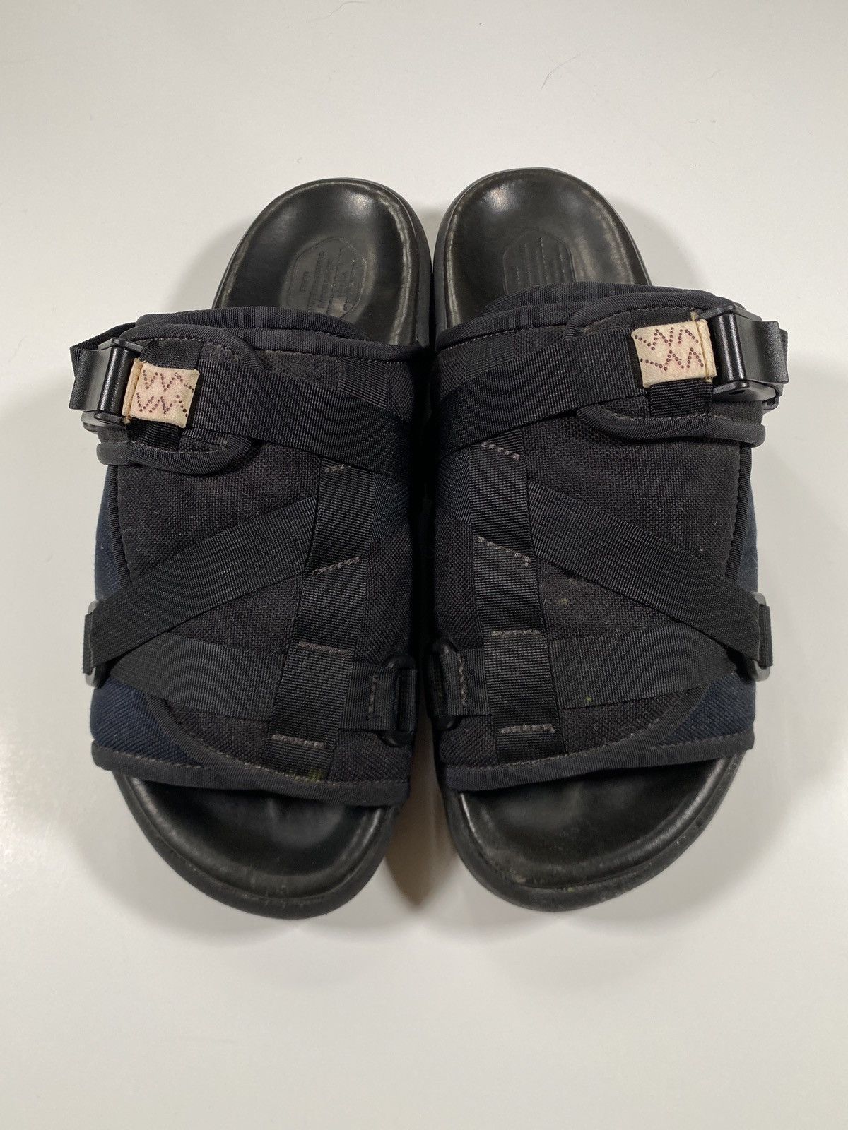 Visvim Visvim Christo 2-Tone Sandals Black/Navy | Grailed