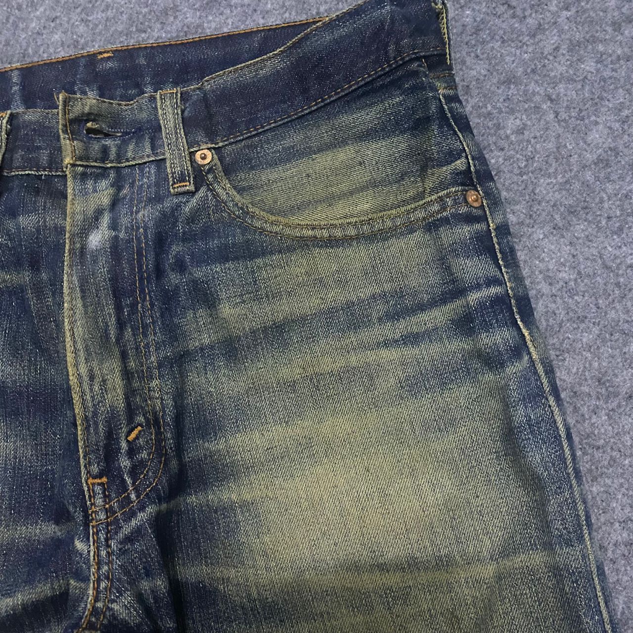 Levi's 💥Best Offer💥Vintage 90s Levis Distressed Kurt Cobain Style Size US 32 / EU 48 - 10 Thumbnail
