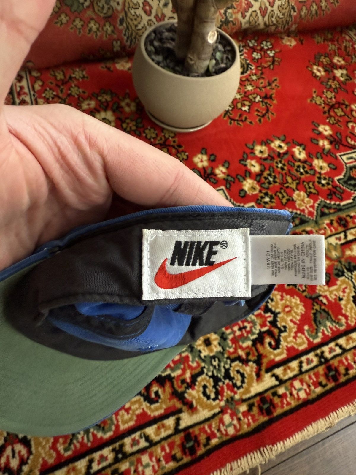 Nike Vintage 90s NIKE Embroidered Logo Cap Size ONE SIZE - 6 Thumbnail