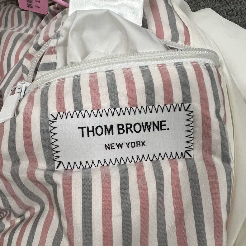 Thom Browne Thom Browne White long down jacket Size XS / US 0-2 / IT 36-38 - 8 Thumbnail