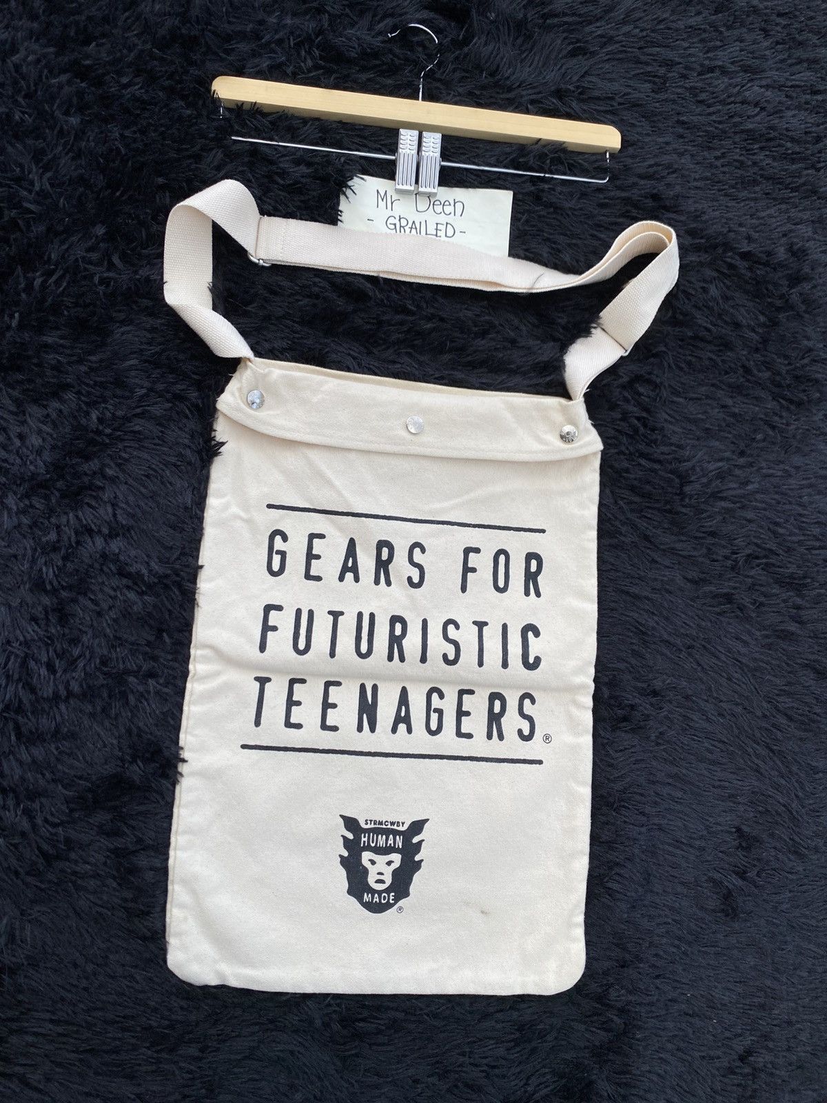 Human Made HUMAN MADE NIGO BRAND 2 WAY SHOULDER BAG Size ONE SIZE - 11 Thumbnail