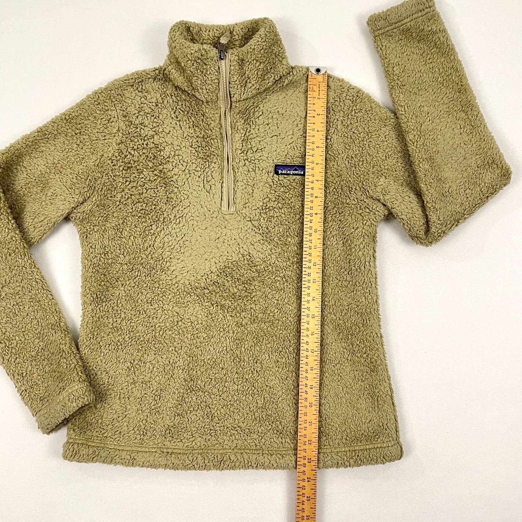 Patagonia Patagonia Sweater Womens S Brown 1/4 Zip Pullover Fleece Mock Neck Outdoor Casual Fall Spring Winter Knit Long Sleeve Size S / US 4 / IT 40 - 4 Thumbnail