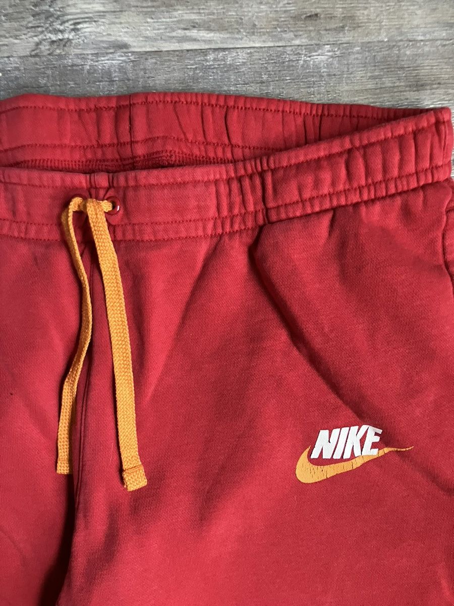Nike Red And Orange Nike Sweatpants Size L Men’s Size US 32 / EU 48 - 4 Thumbnail