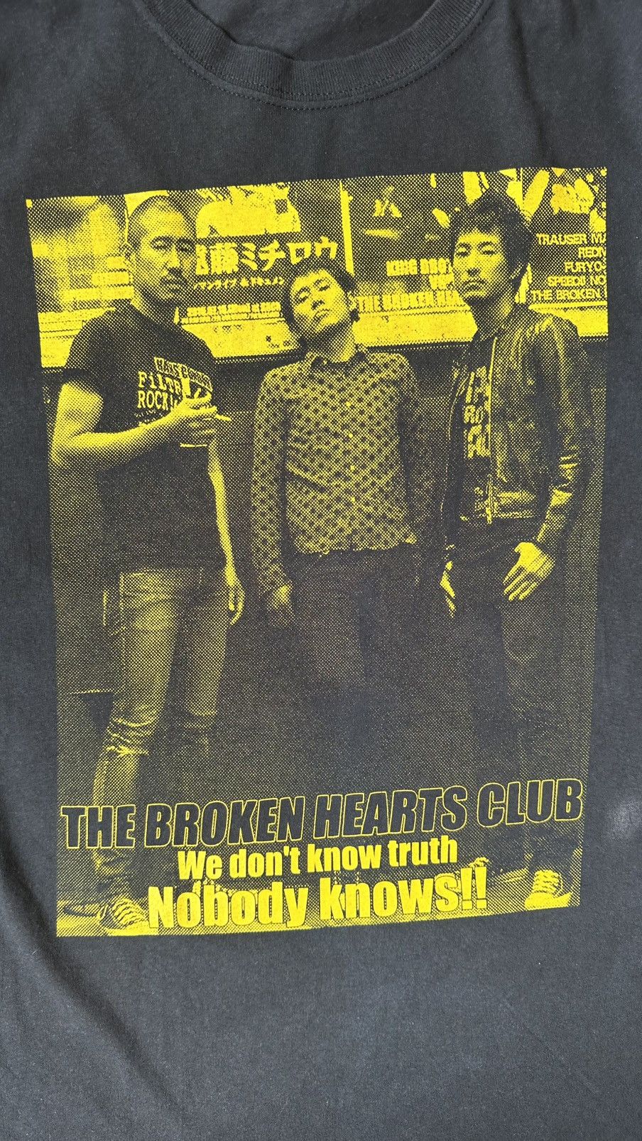 Japanese Brand VINTAGE PUNK BAND THE BROKEN HEART CLUB TEE Size US M / EU 48-50 / 2 - 2 Thumbnail