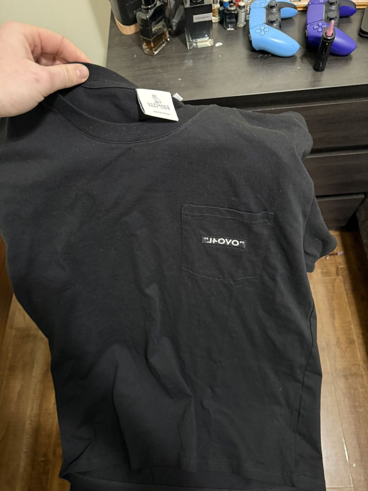 October's Very Own OVO4L Pocket Tee Size US M / EU 48-50 / 2 - 1 Thumbnail