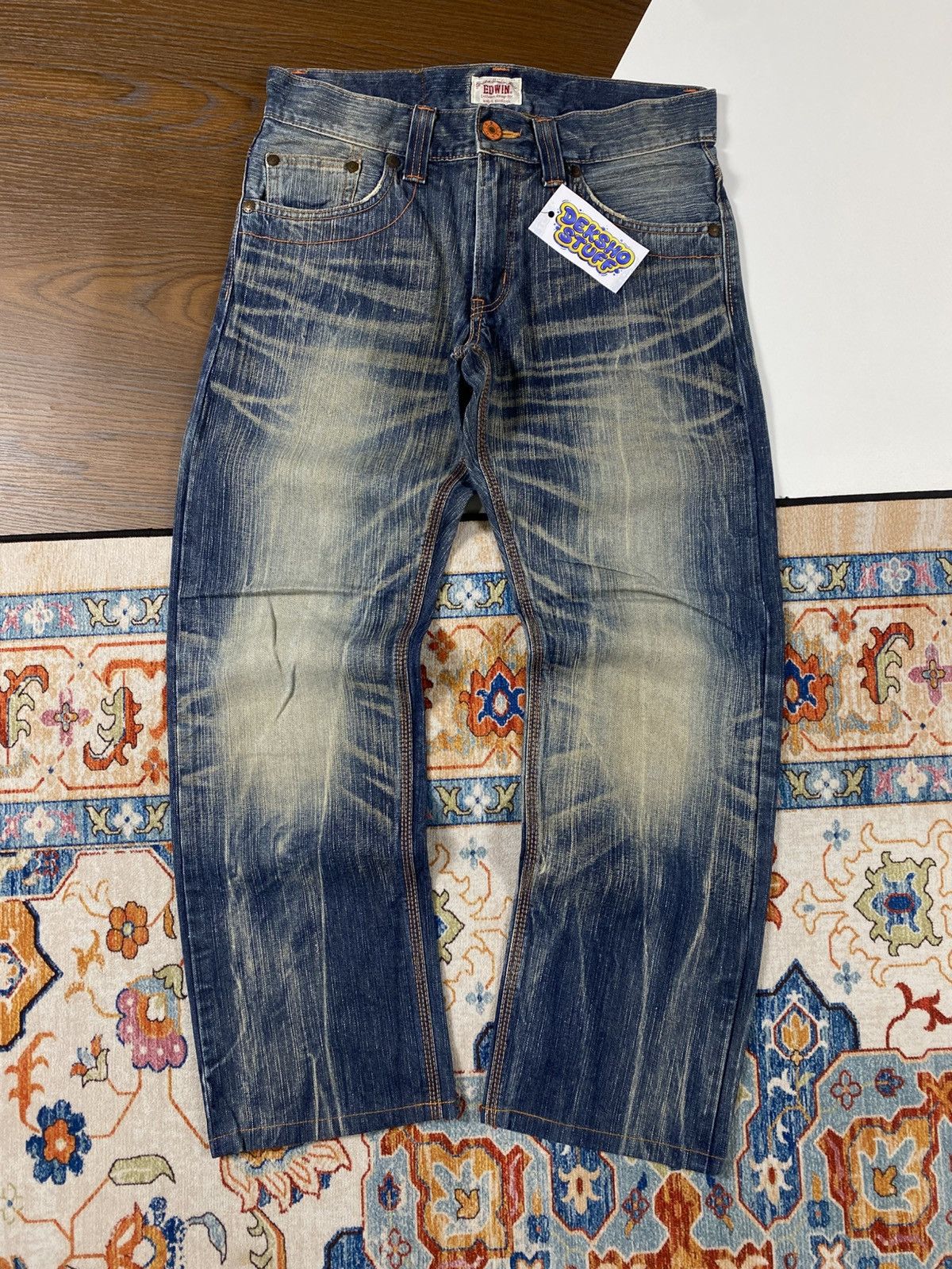 Edwin Vintage Edwin XU Jeans Pants Size US 33 - 1 Thumbnail