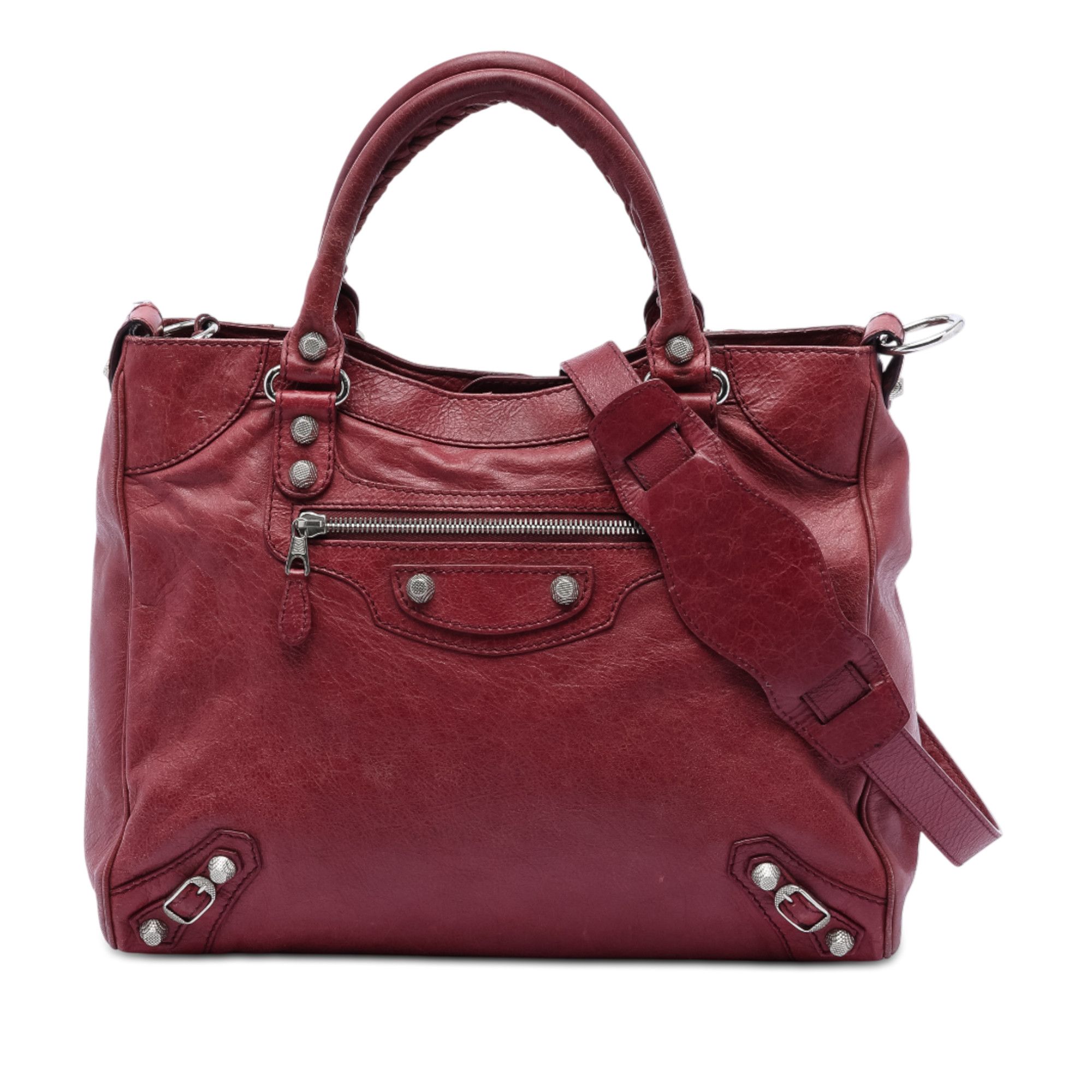 Balenciaga Balenciaga Lambskin Motocross Giant 12 Velo Satchel Size ONE SIZE - 1 Thumbnail