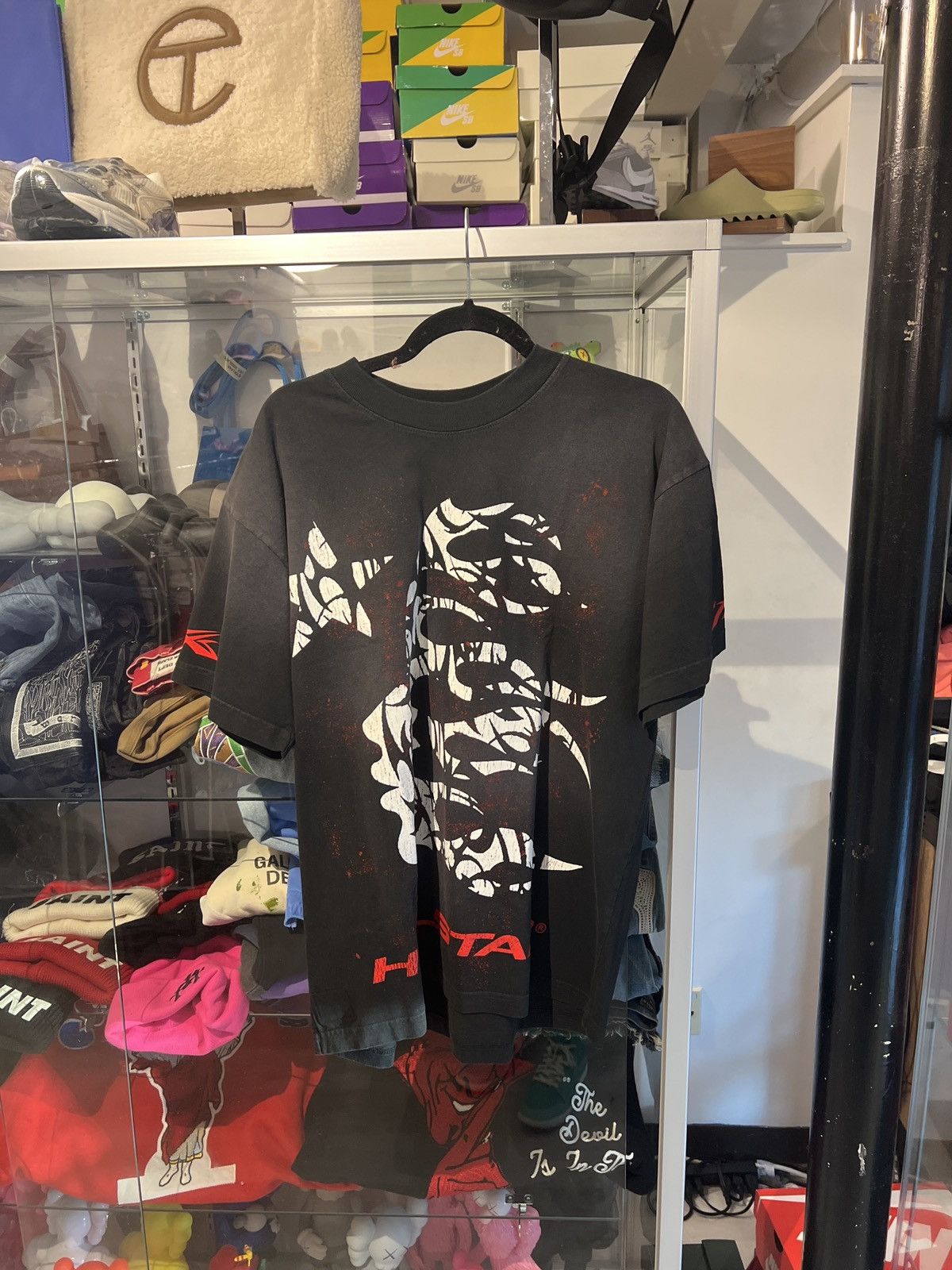 HELLSTAR Hellstar Thorn Shirt Black FW24 Size US S / EU 44-46 / 1 - 1 Thumbnail