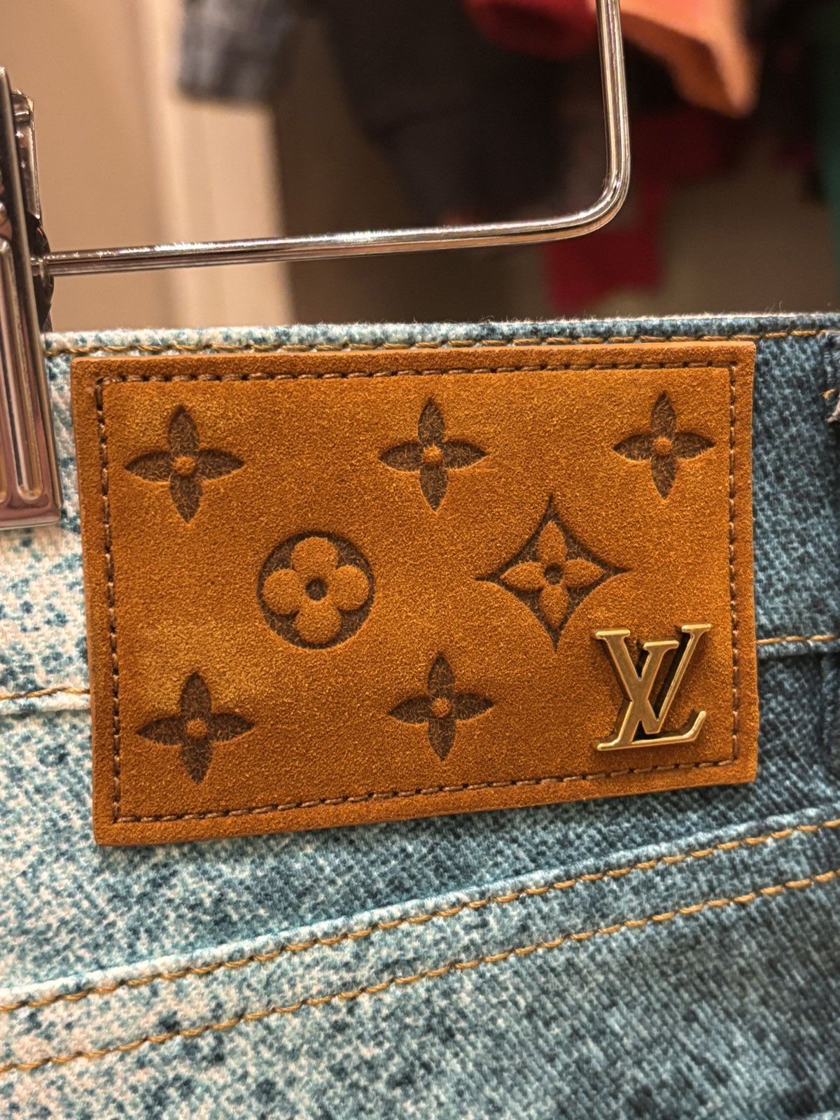 Louis Vuitton LV Spray Denim Size US 34 / EU 50 - 5 Thumbnail
