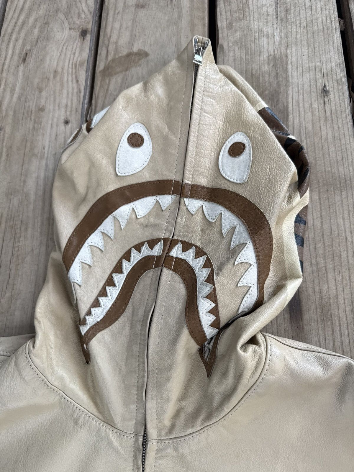 Bape Og Bape Nigo Leather Jacket Size US XL / EU 56 / 4 - 4 Thumbnail