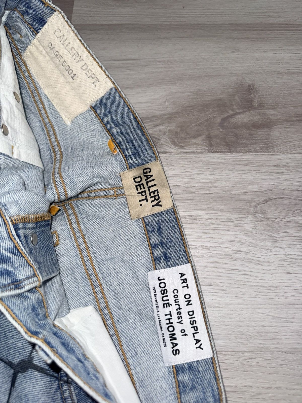 Gallery Dept. Gallery Dept Cage Jean Size US 34 / EU 50 - 4 Thumbnail
