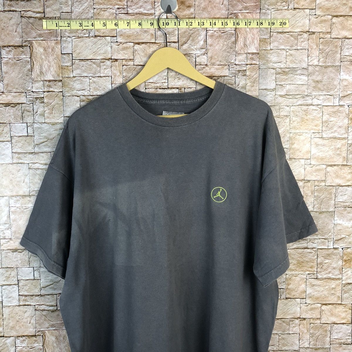 Jordan Brand Jordan Brand Nike faded Grey vintage tee #A540 Size US XL / EU 56 / 4 - 6 Thumbnail