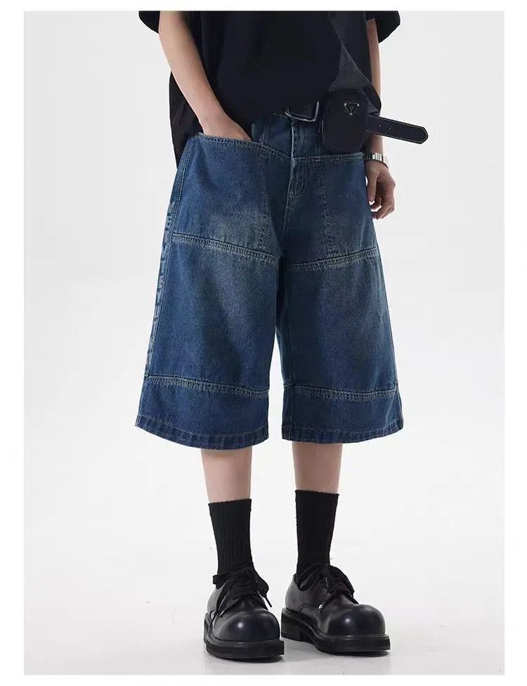 Designer × Japanese Brand Vintage Casual Loose Harajuku Shorts Size US 32 / EU 48 - 2 Thumbnail