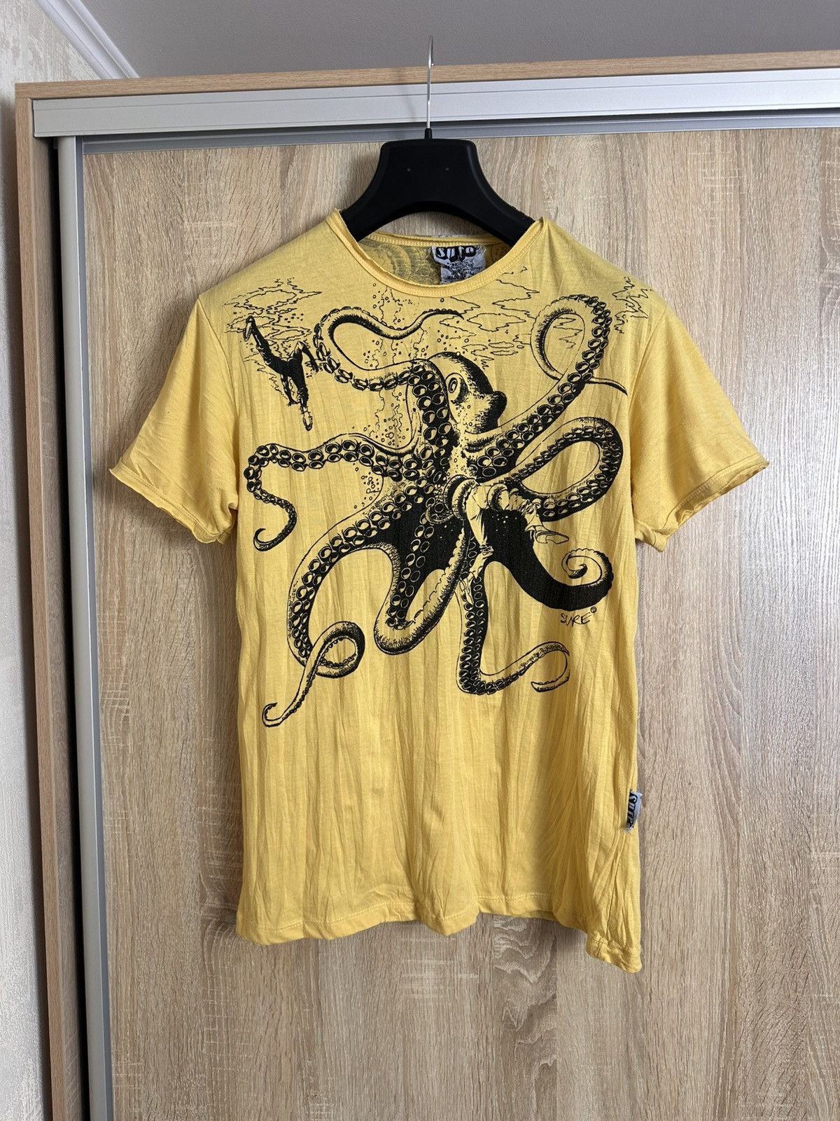 Japanese Brand 🔥 Sure Octopus Art Affliction Style T Shirt Ed Hardy Supreme Size US M / EU 48-50 / 2 - 6 Thumbnail