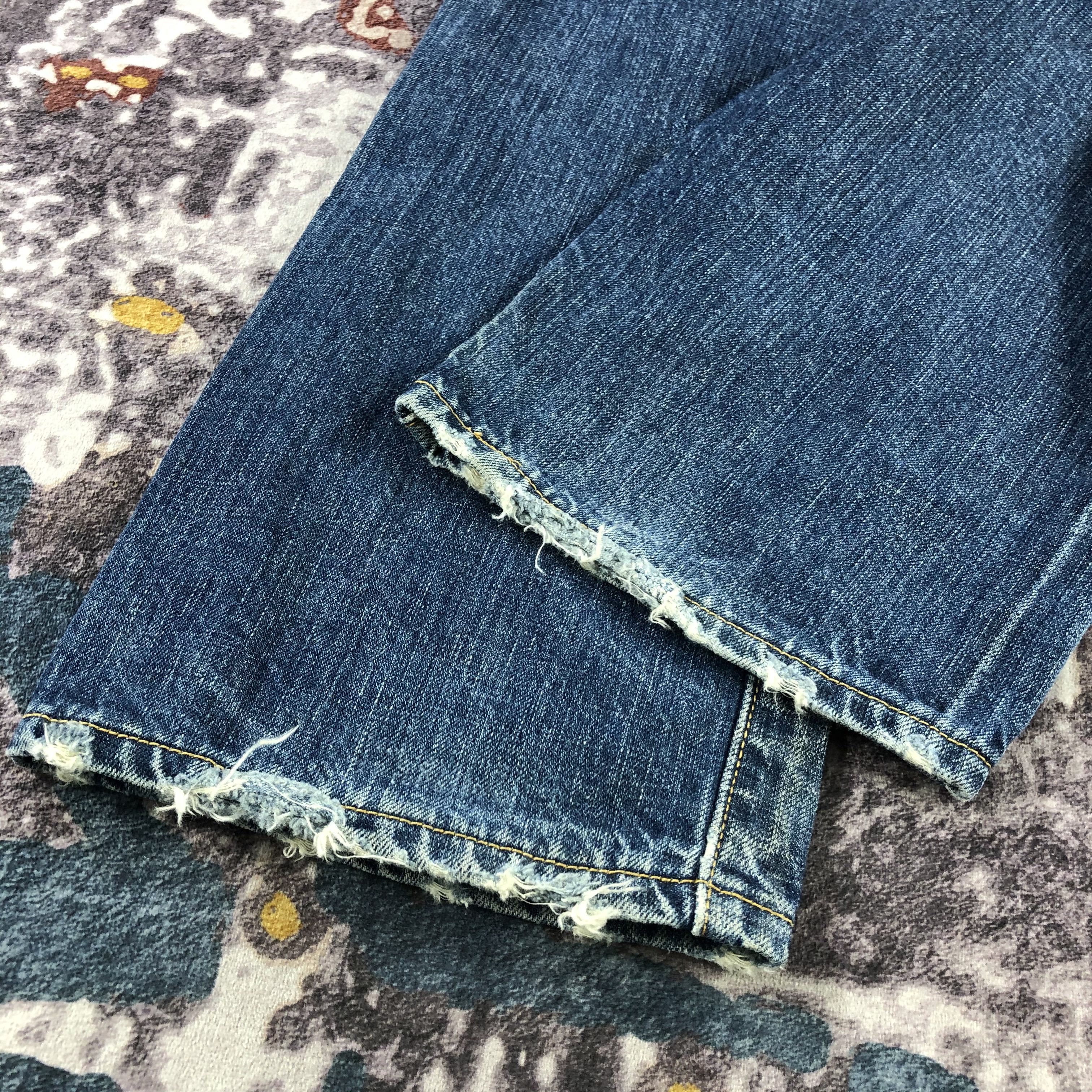 Levi's 90s Vintage Blue Wash Levis 501 Jeans-JM3030 Size US 30 / EU 46 - 4 Thumbnail